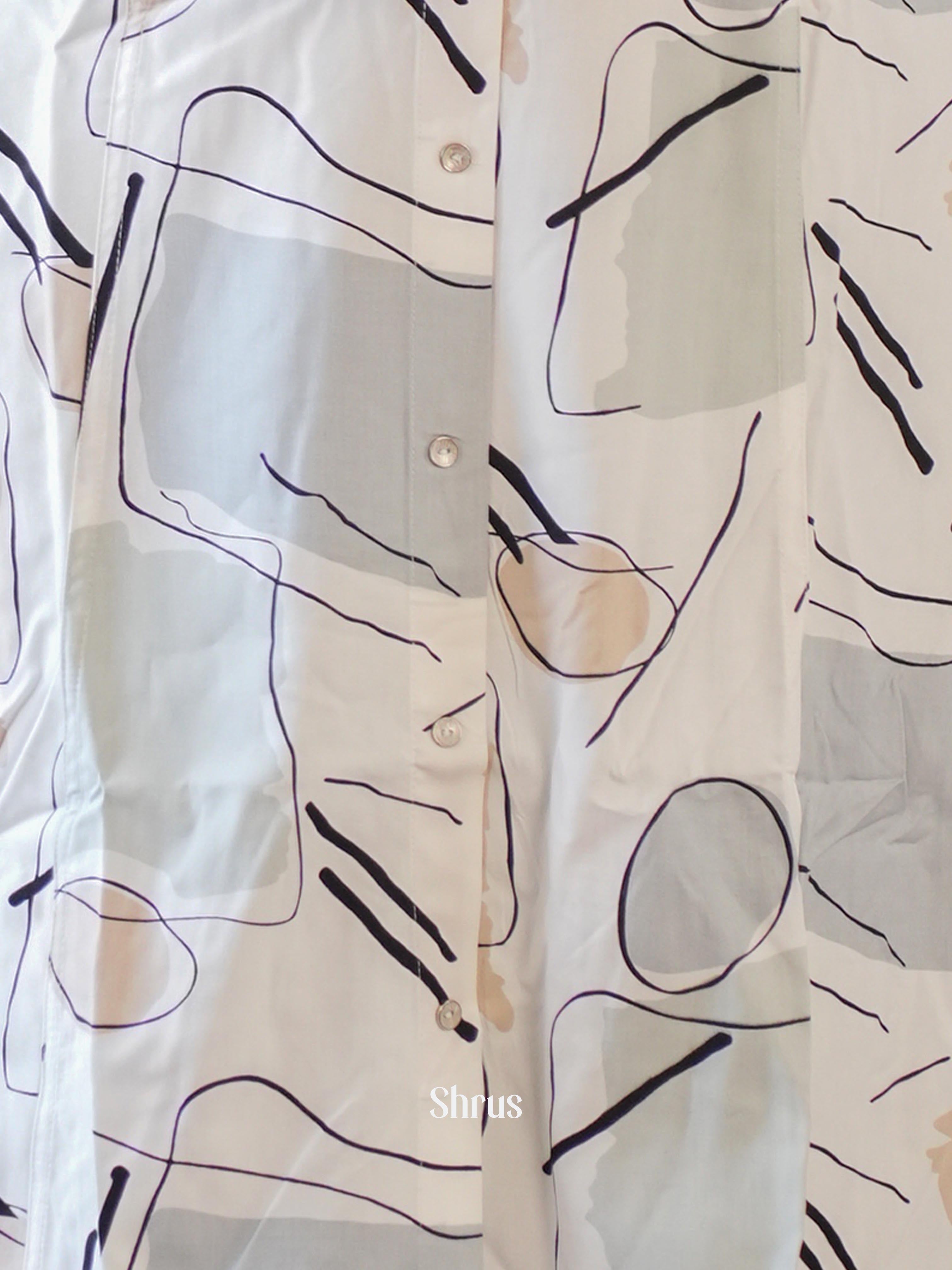 White - Readymade Kurti - Shop on ShrusEternity.com