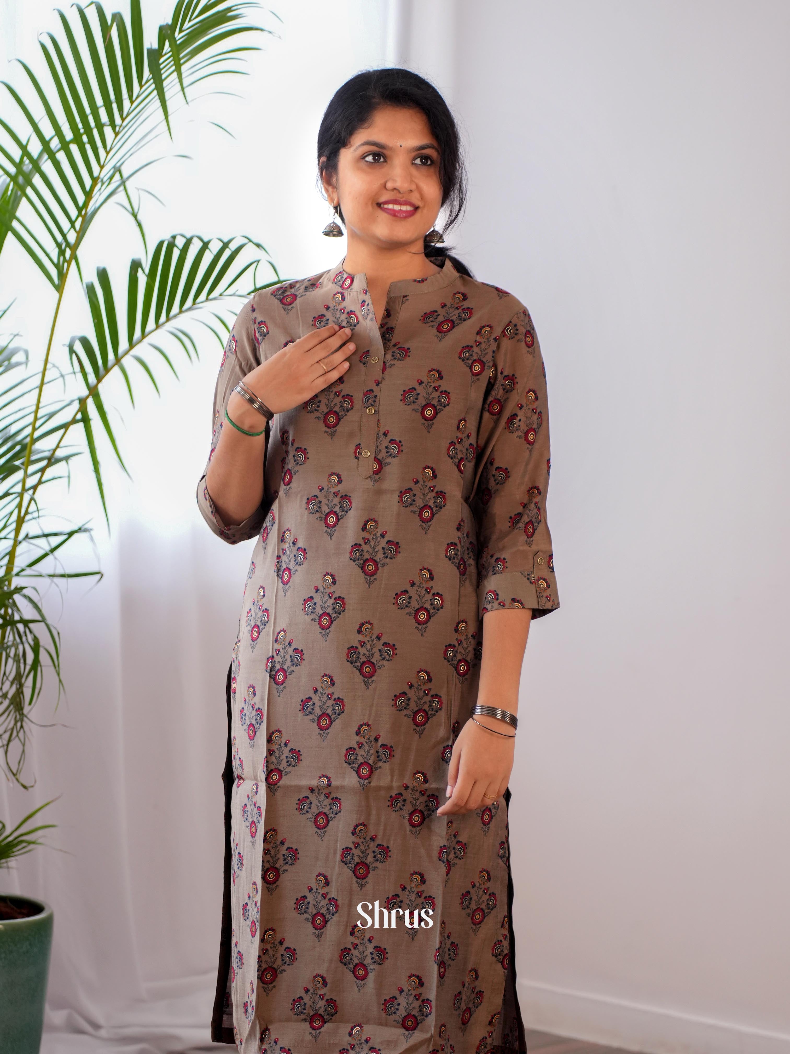 Brown - Readymade Suits - Shop on ShrusEternity.com