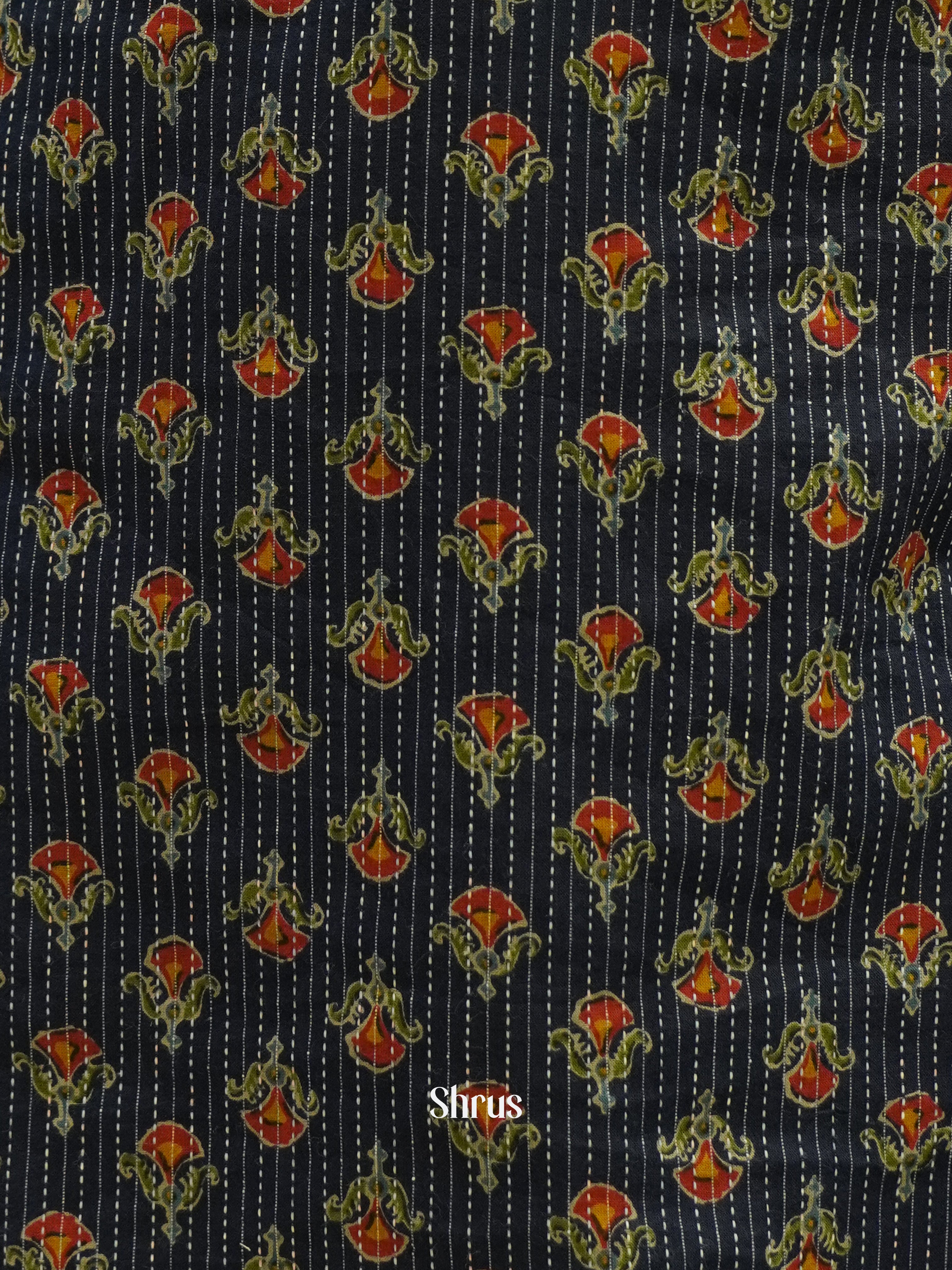 Blue - Readymade kurti - Shop on ShrusEternity.com