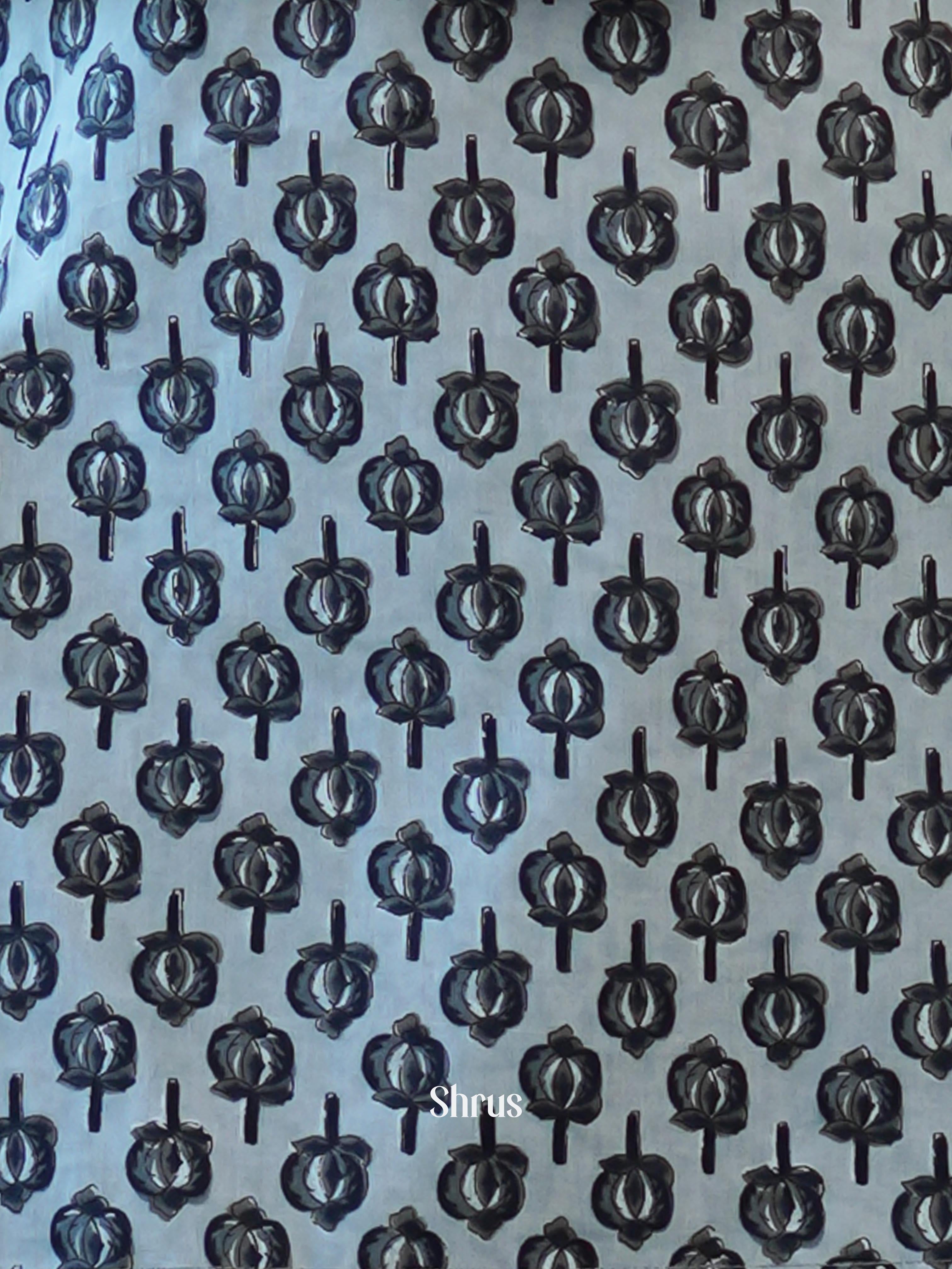 Grey & Black - Readymade Kurti - Shop on ShrusEternity.com