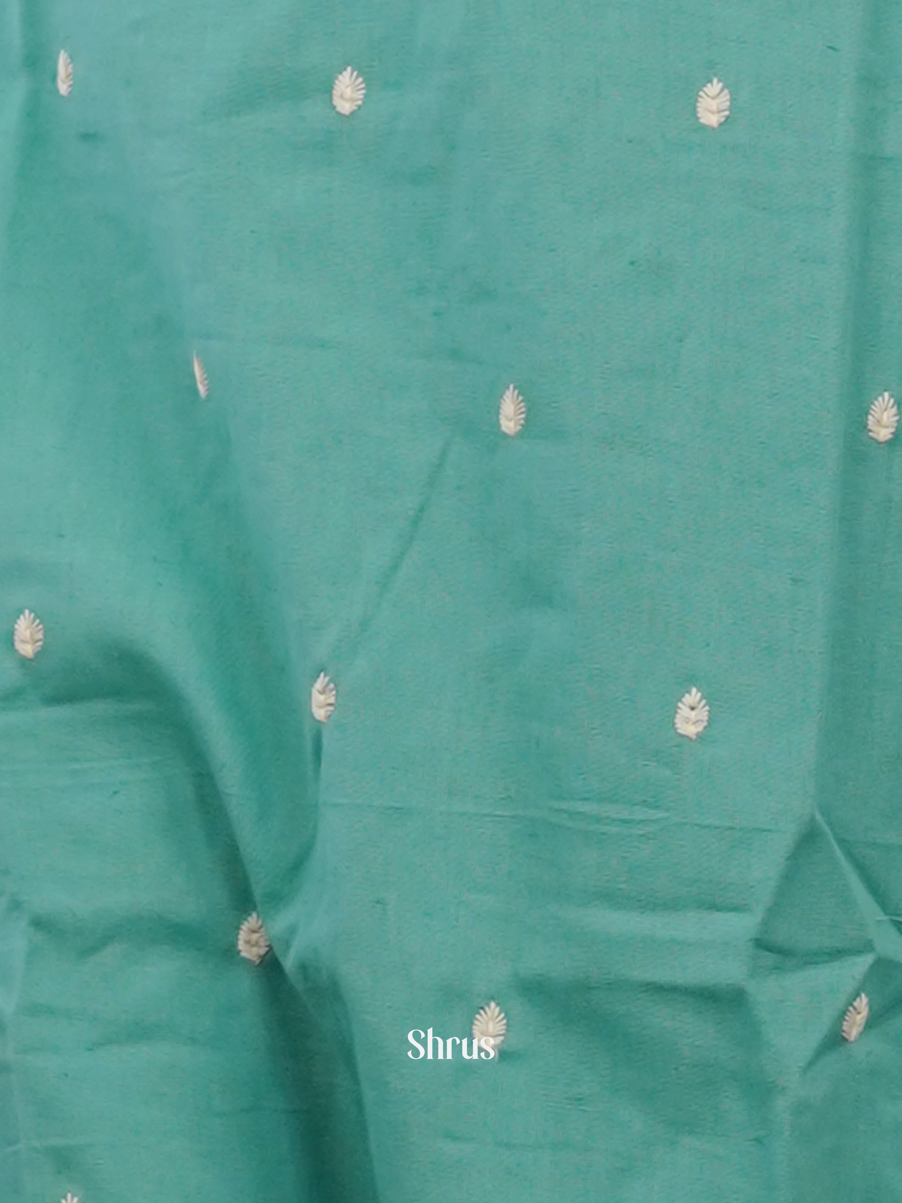 Teal - 2pc embroidery Readymade Suits - Shop on ShrusEternity.com