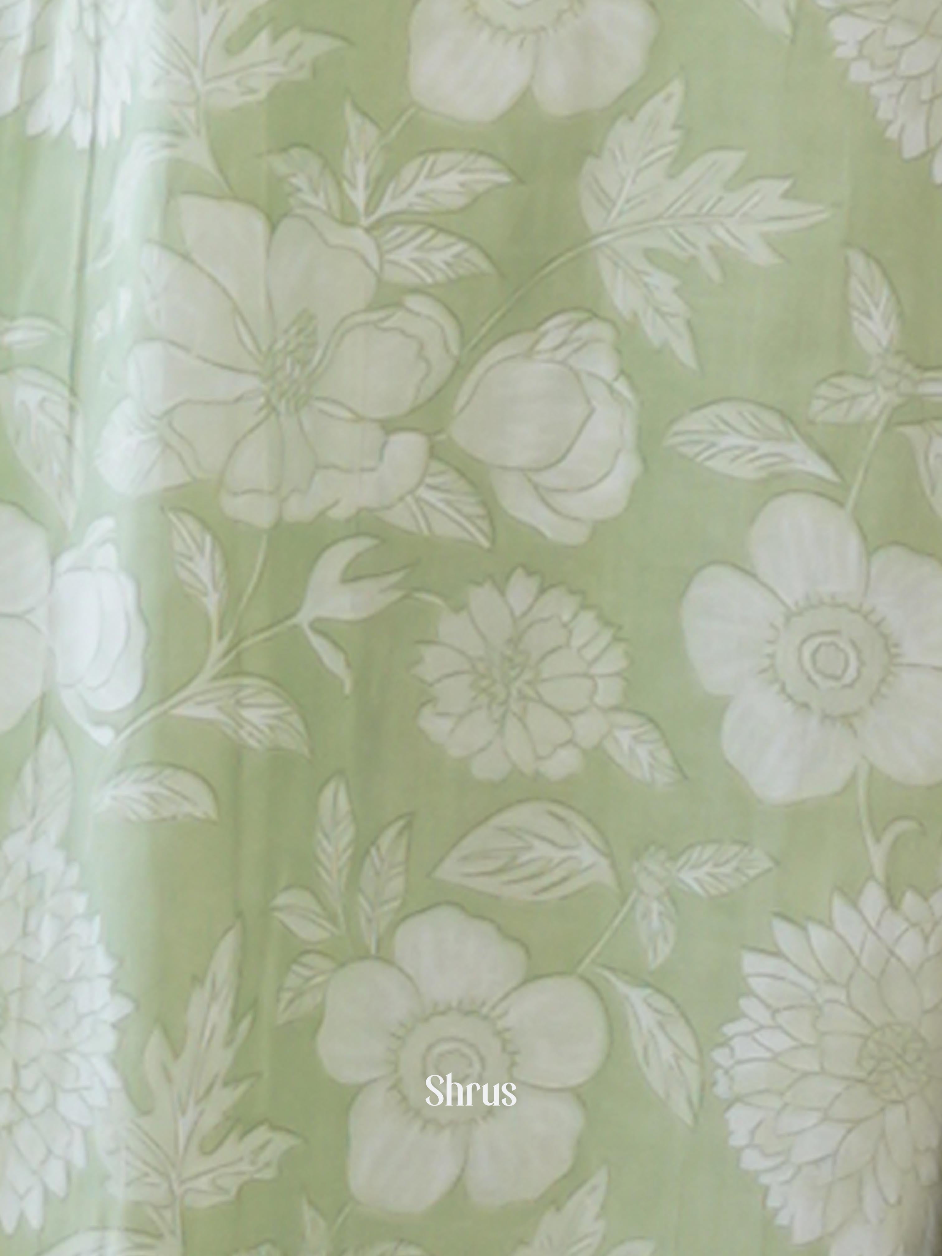 Green - 2pc printed Readymade Suits - Shop on ShrusEternity.com