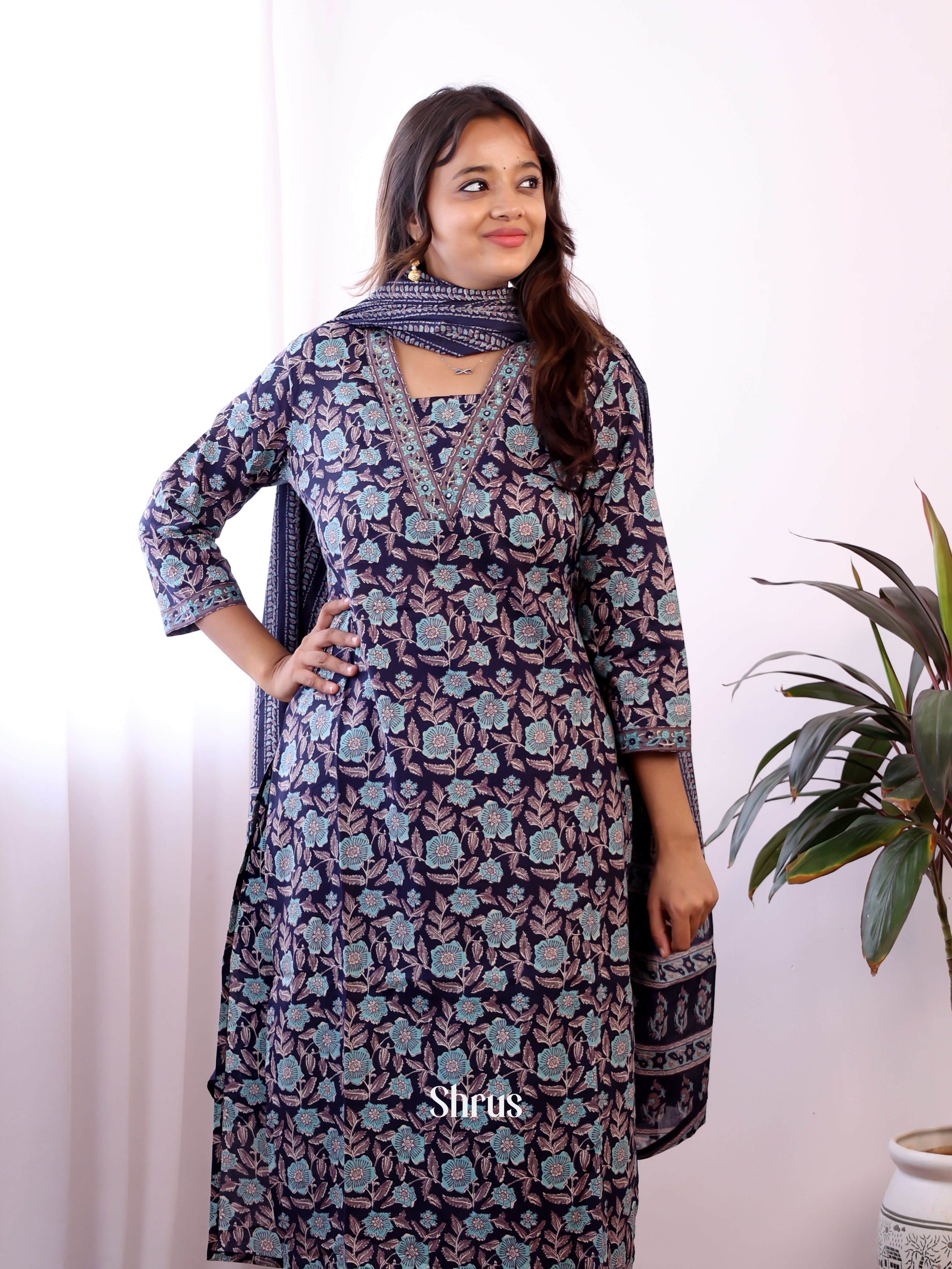 Blue - Readymade Suits - Shop on ShrusEternity.com