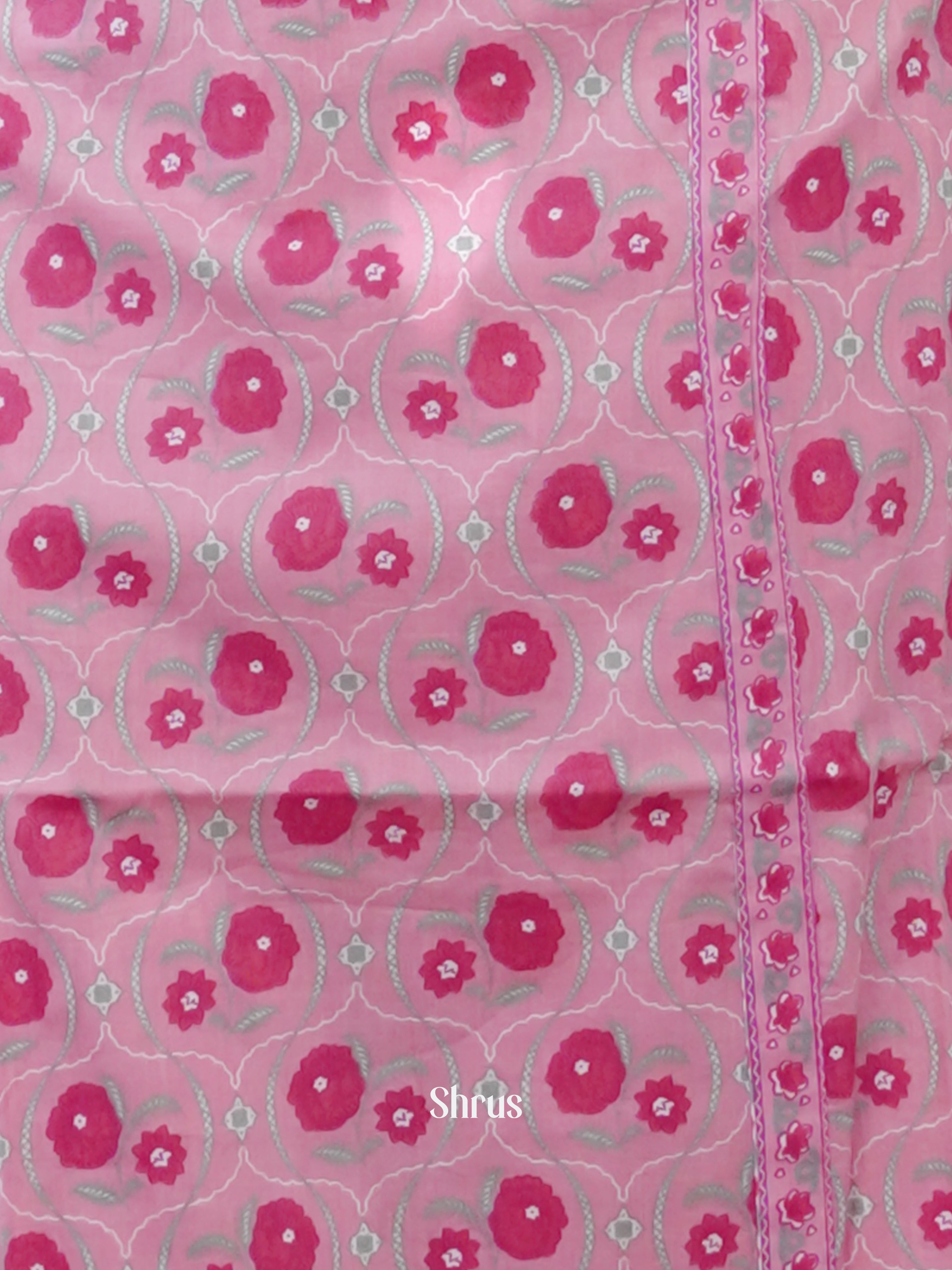 Pink -3 pc Printed Casual Readymade Suits - Shop on ShrusEternity.com