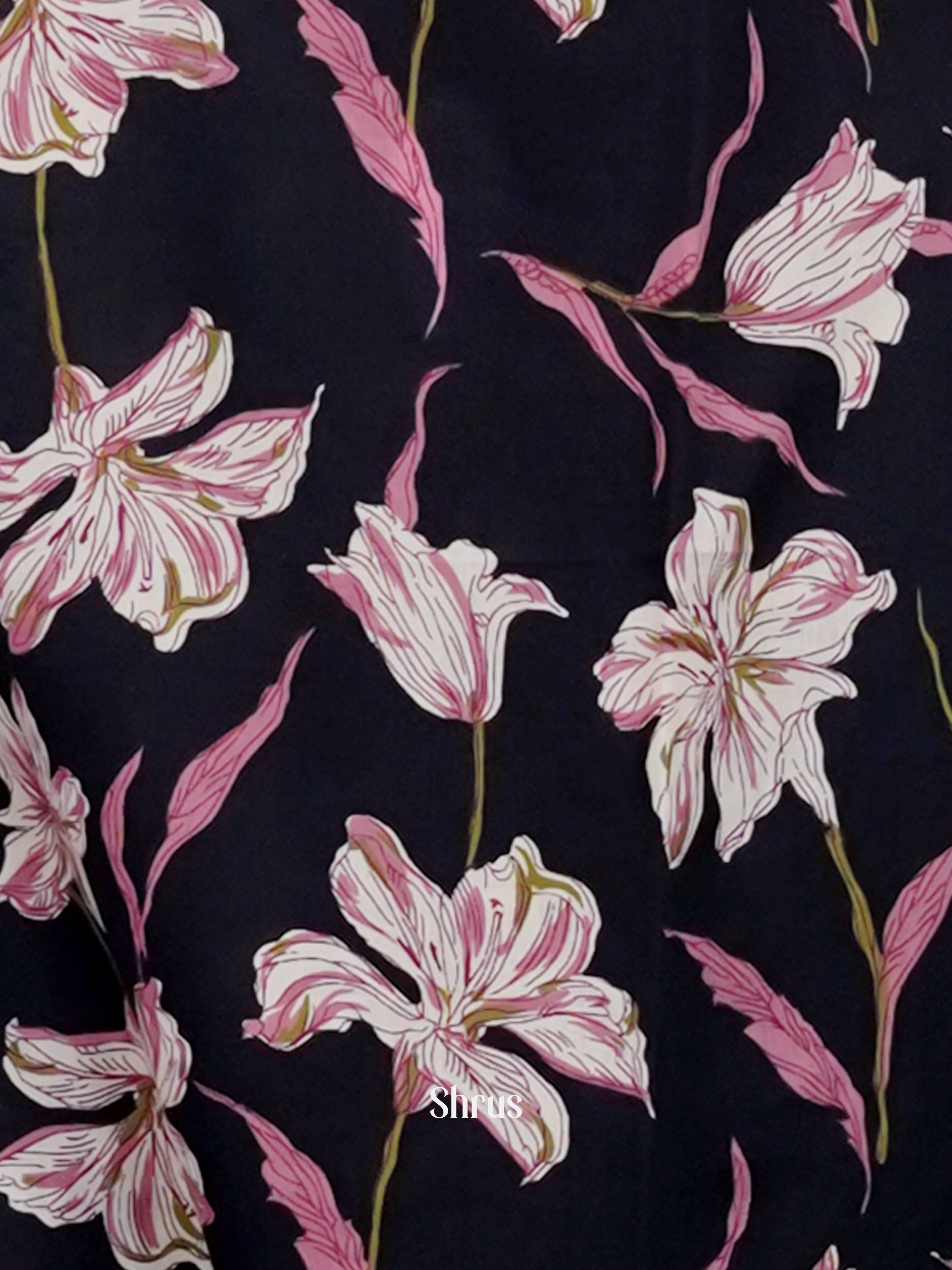 Black - 3pc Printed Readymade Suits - Shop on ShrusEternity.com