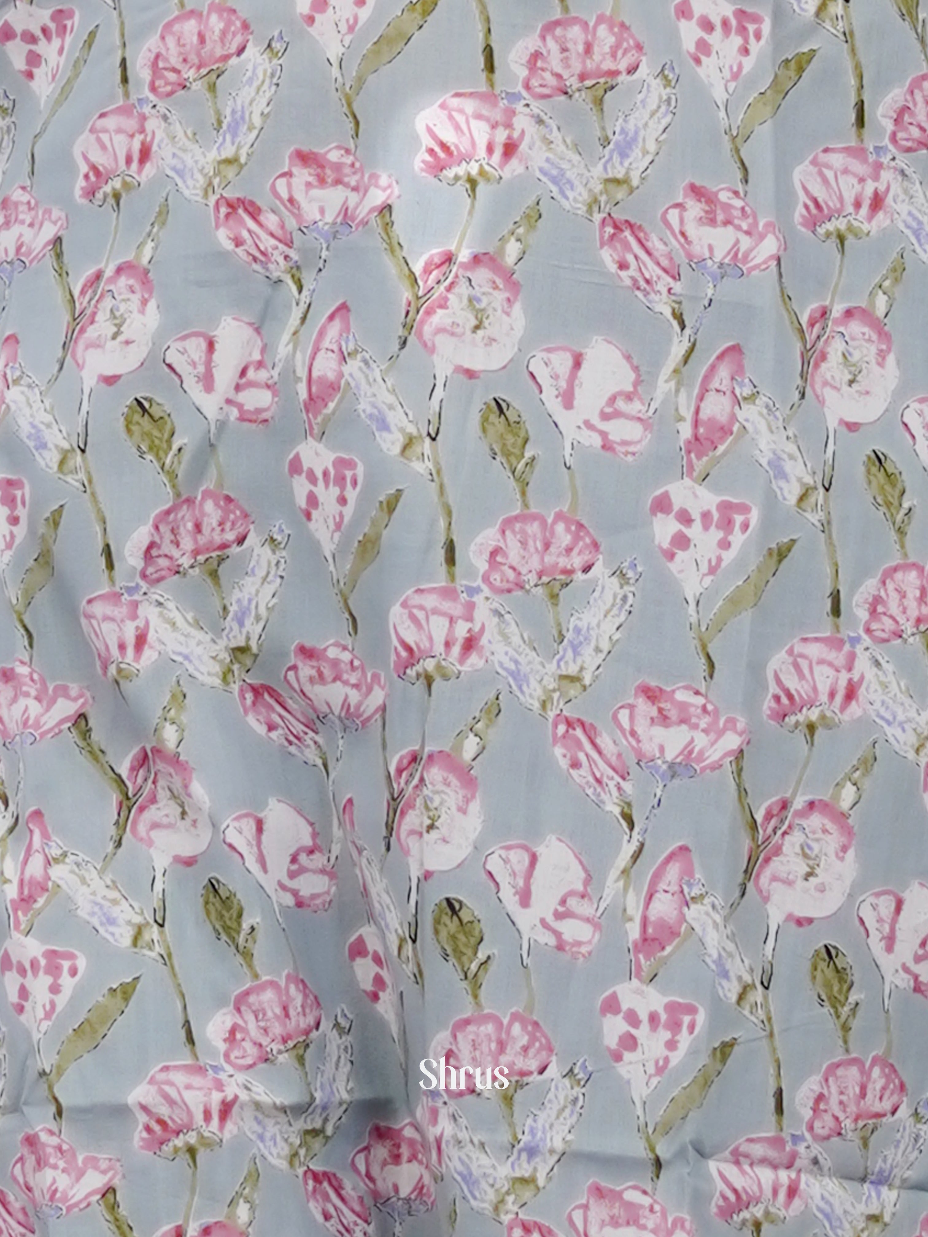 Grey - 3pcPrinted Readymade Suits - Shop on ShrusEternity.com