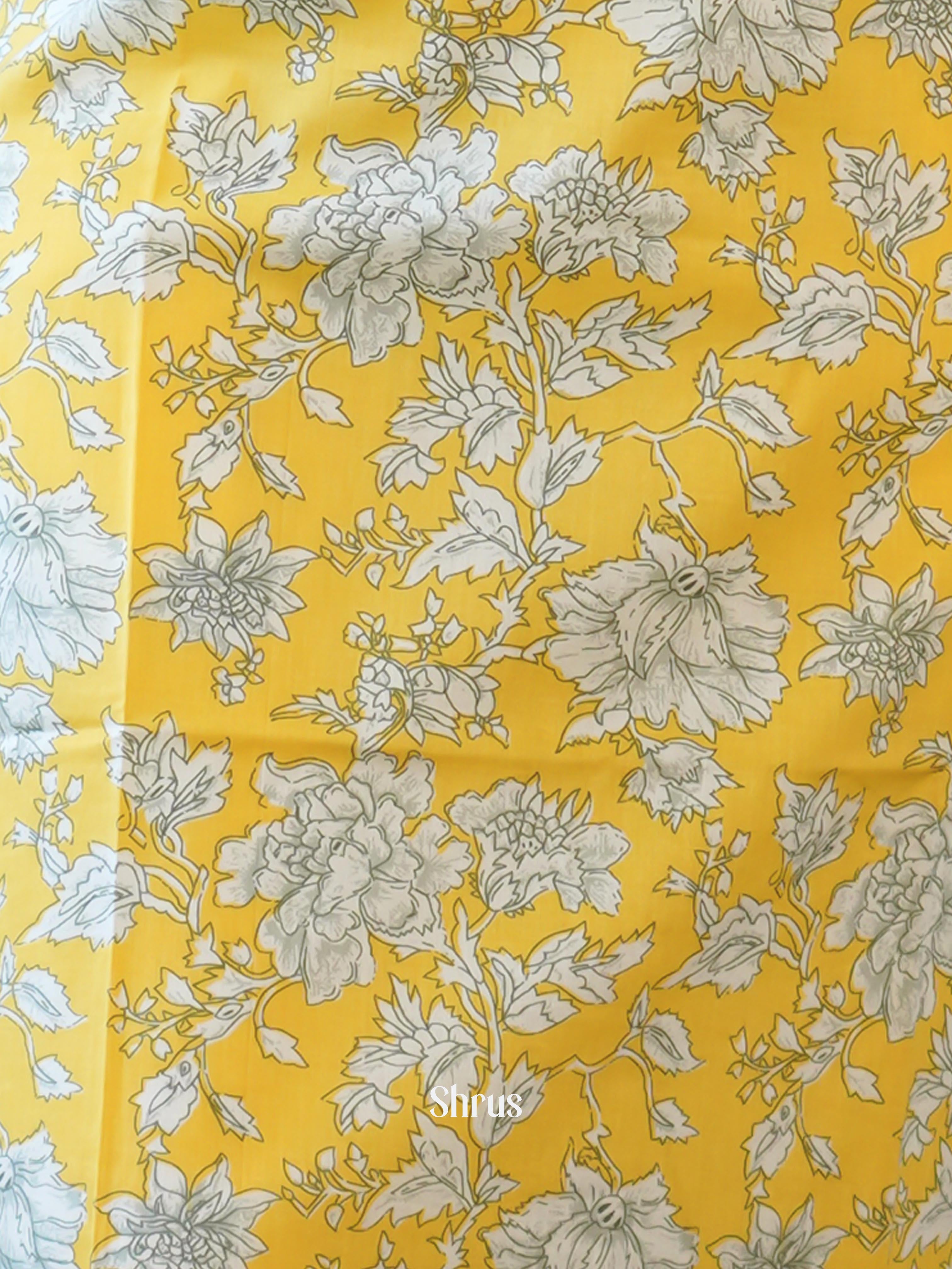 Yellow - Readymade kurti - Shop on ShrusEternity.com