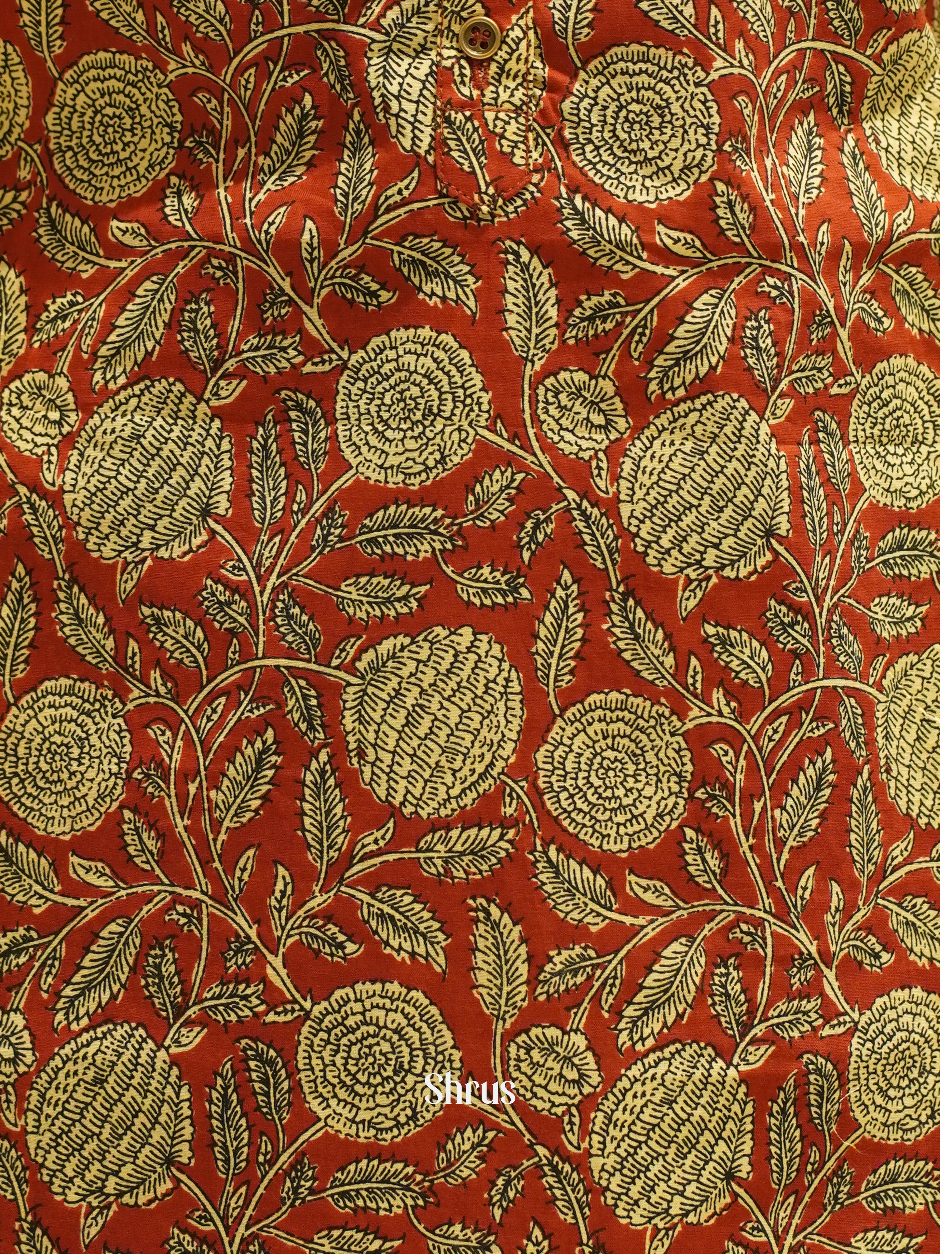 Red - Readymade Kurti - Shop on ShrusEternity.com