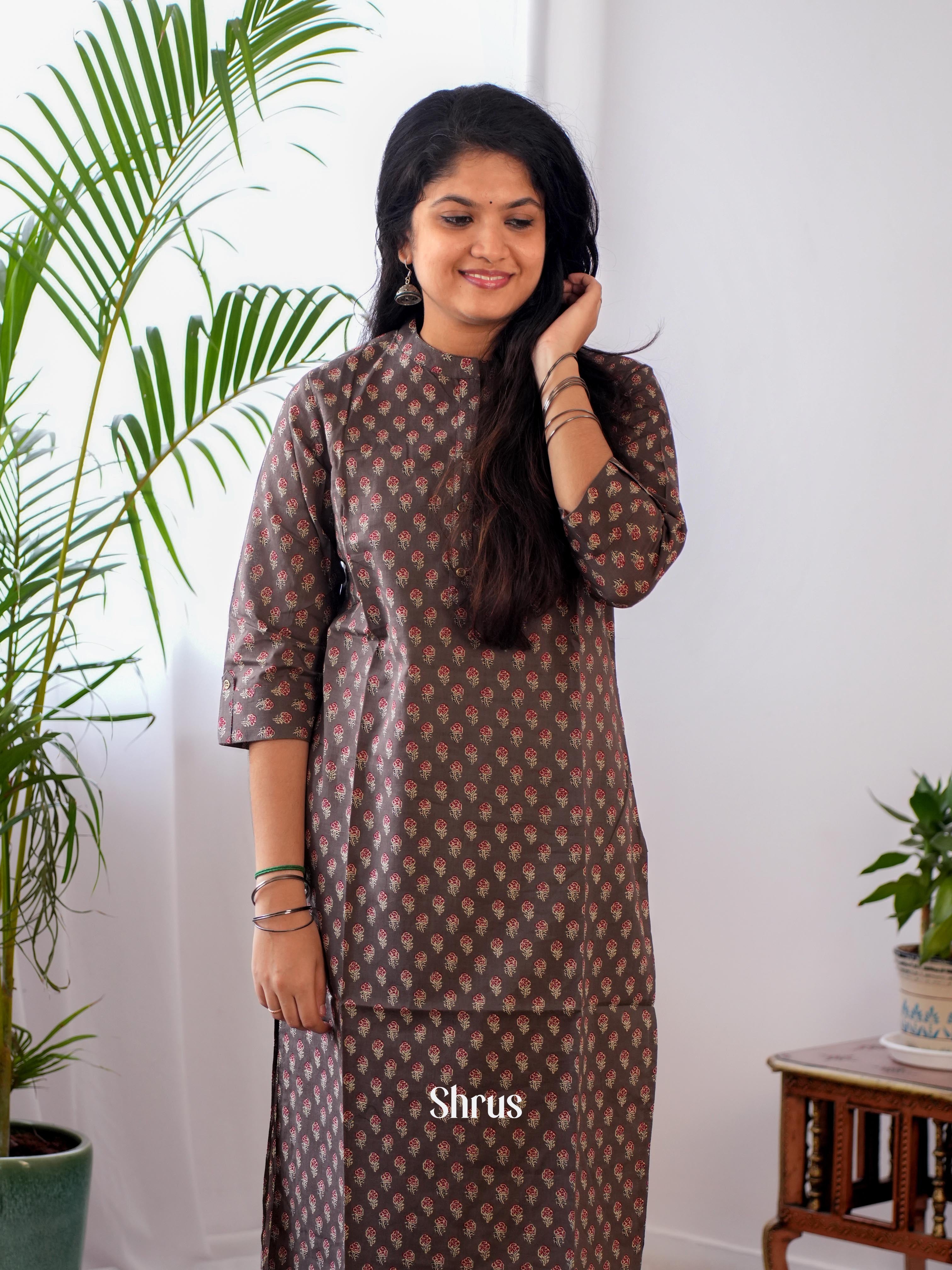 Brown - Readymade Suits - Shop on ShrusEternity.com