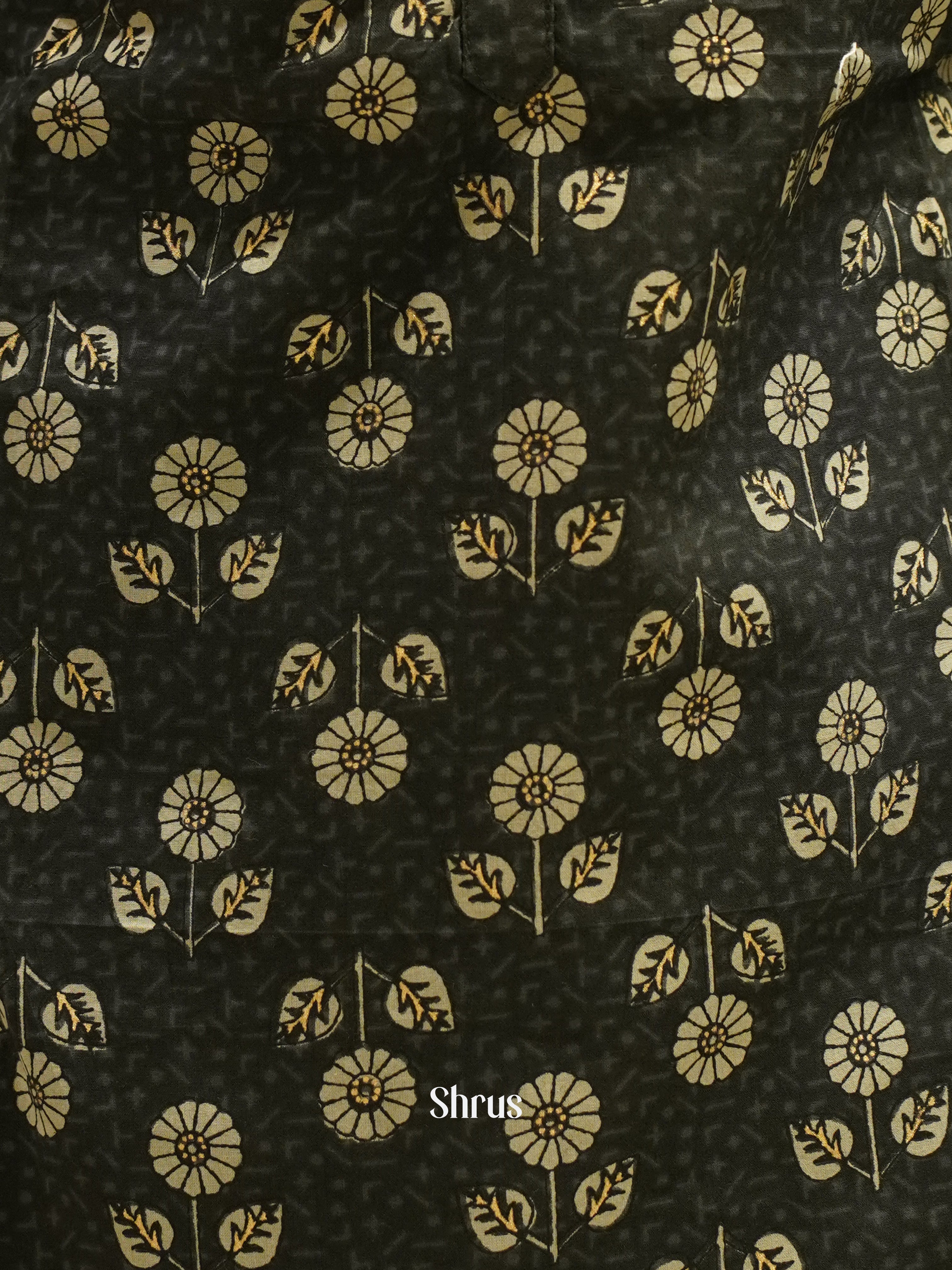 Black - Readymade Kurti - Shop on ShrusEternity.com