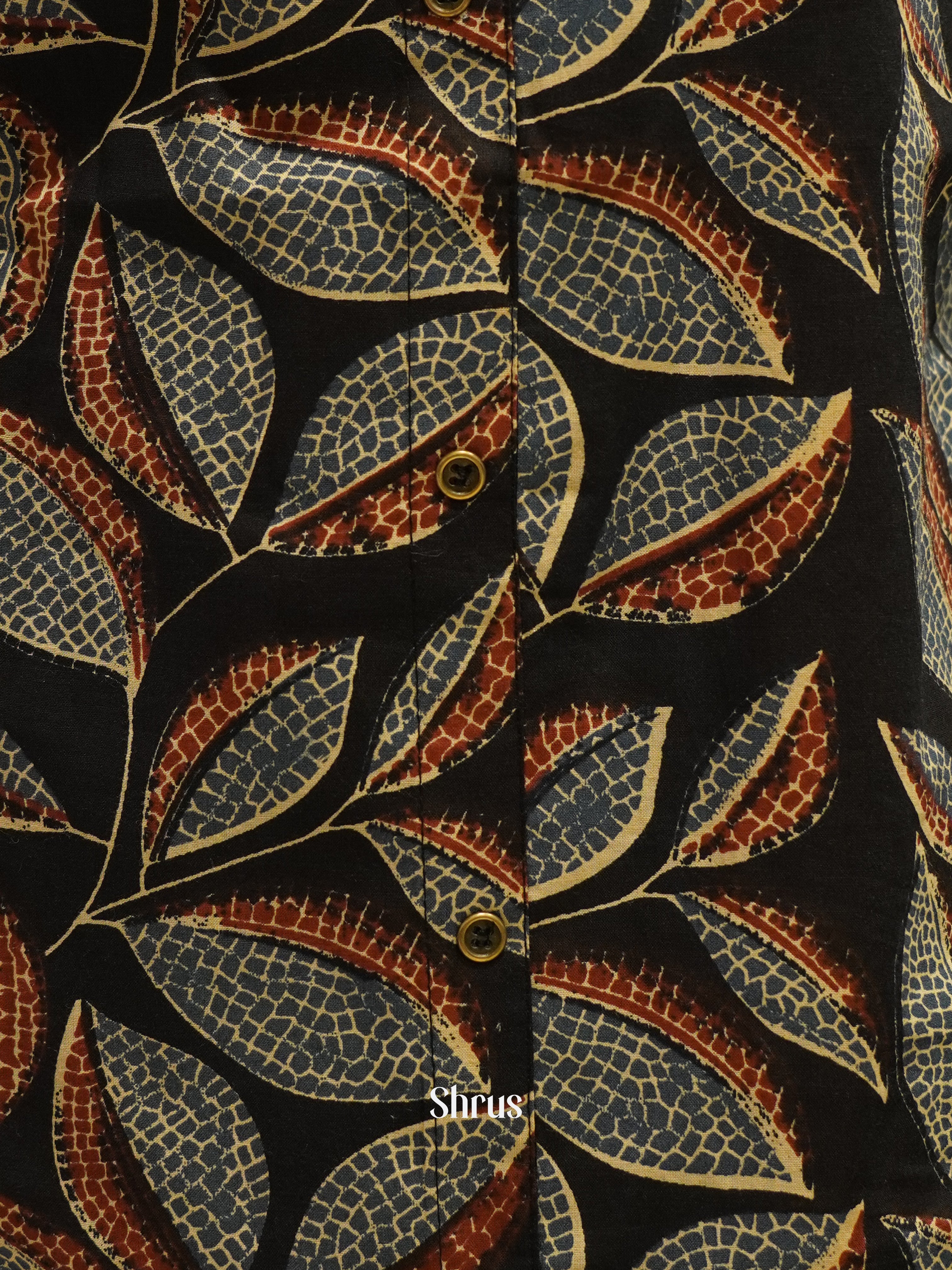 Black & Grey - Readymade Kurti - Shop on ShrusEternity.com