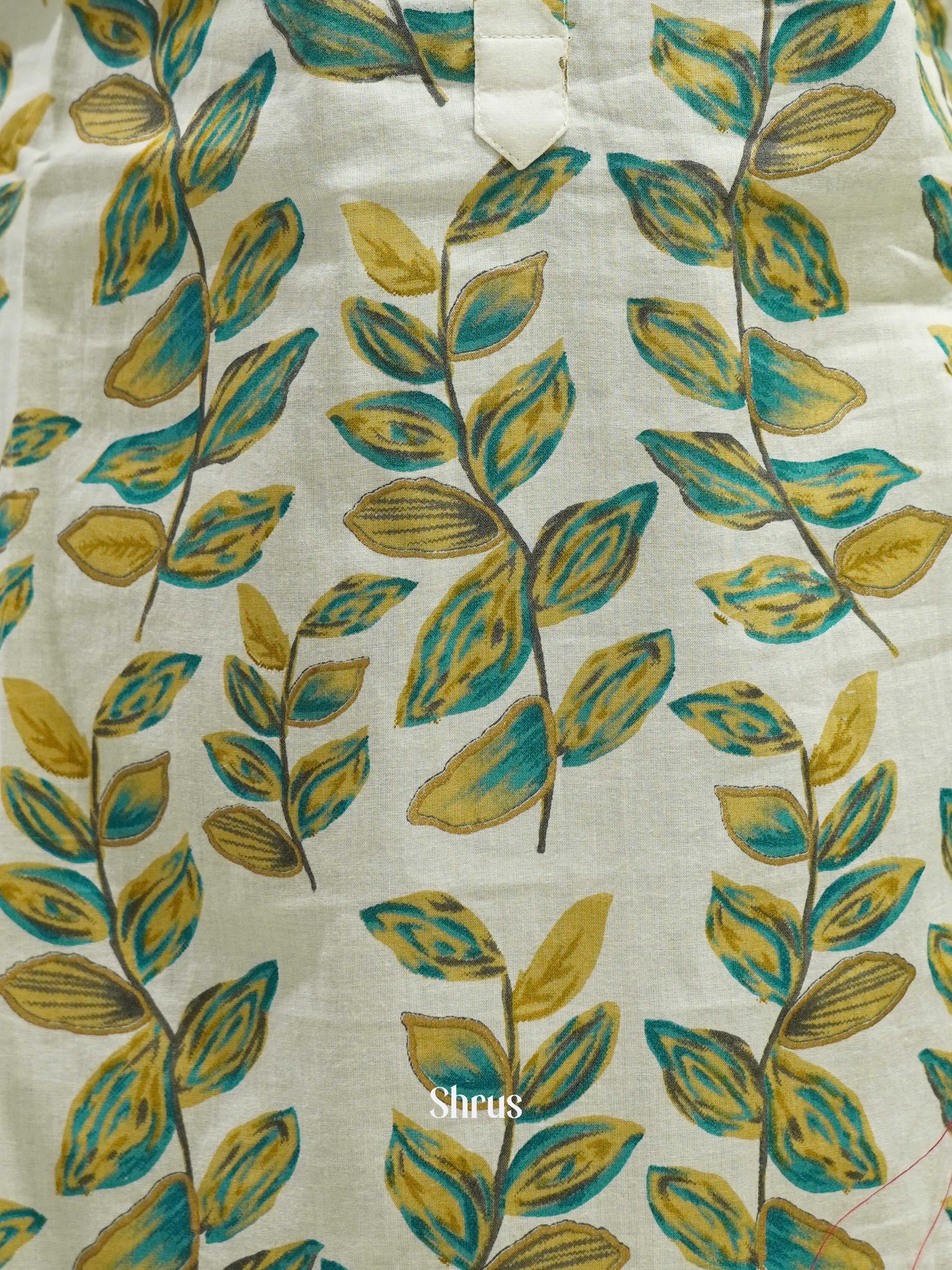 White & Green - Readymade Kurti - Shop on ShrusEternity.com