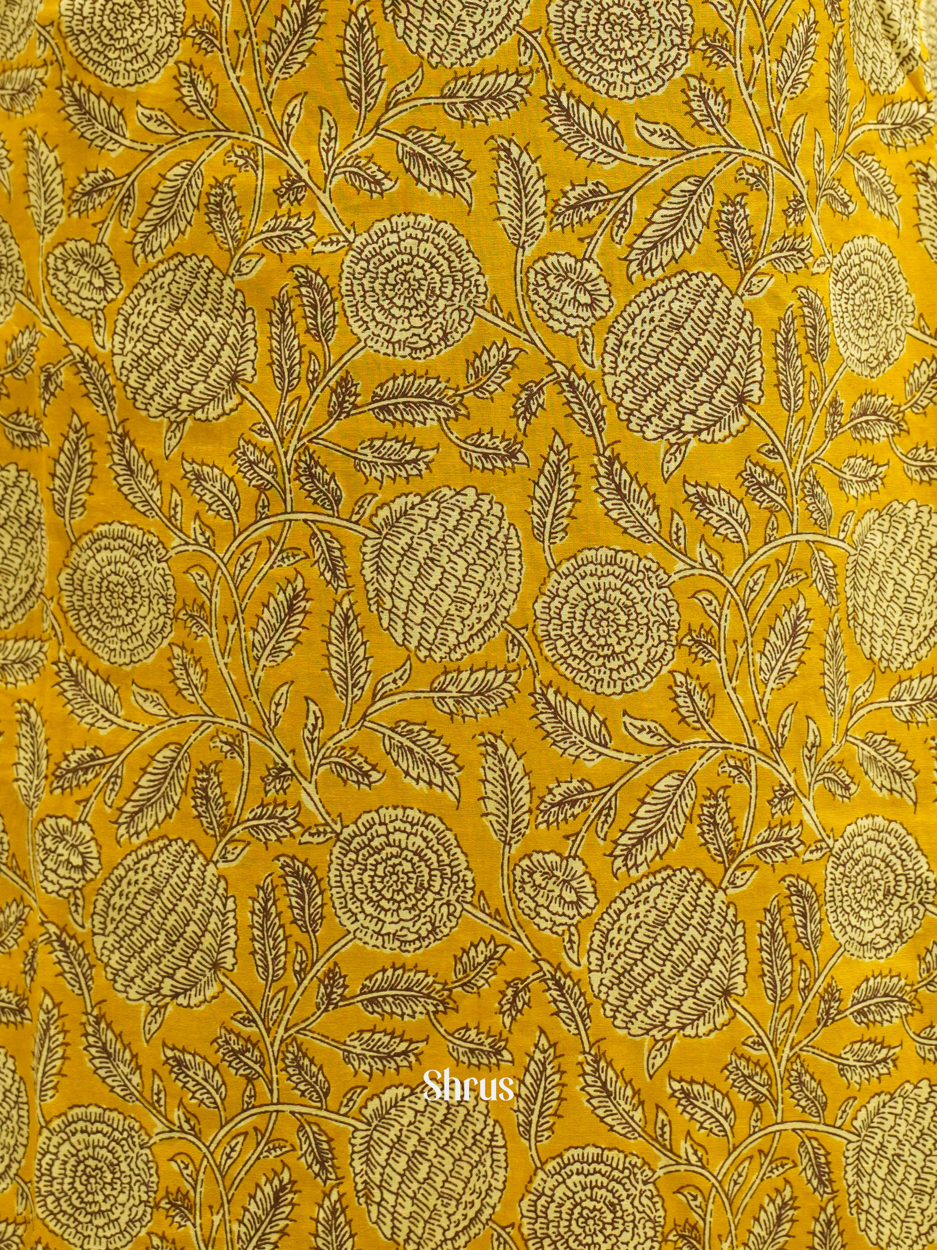 Yellow - Readymade Kurti - Shop on ShrusEternity.com
