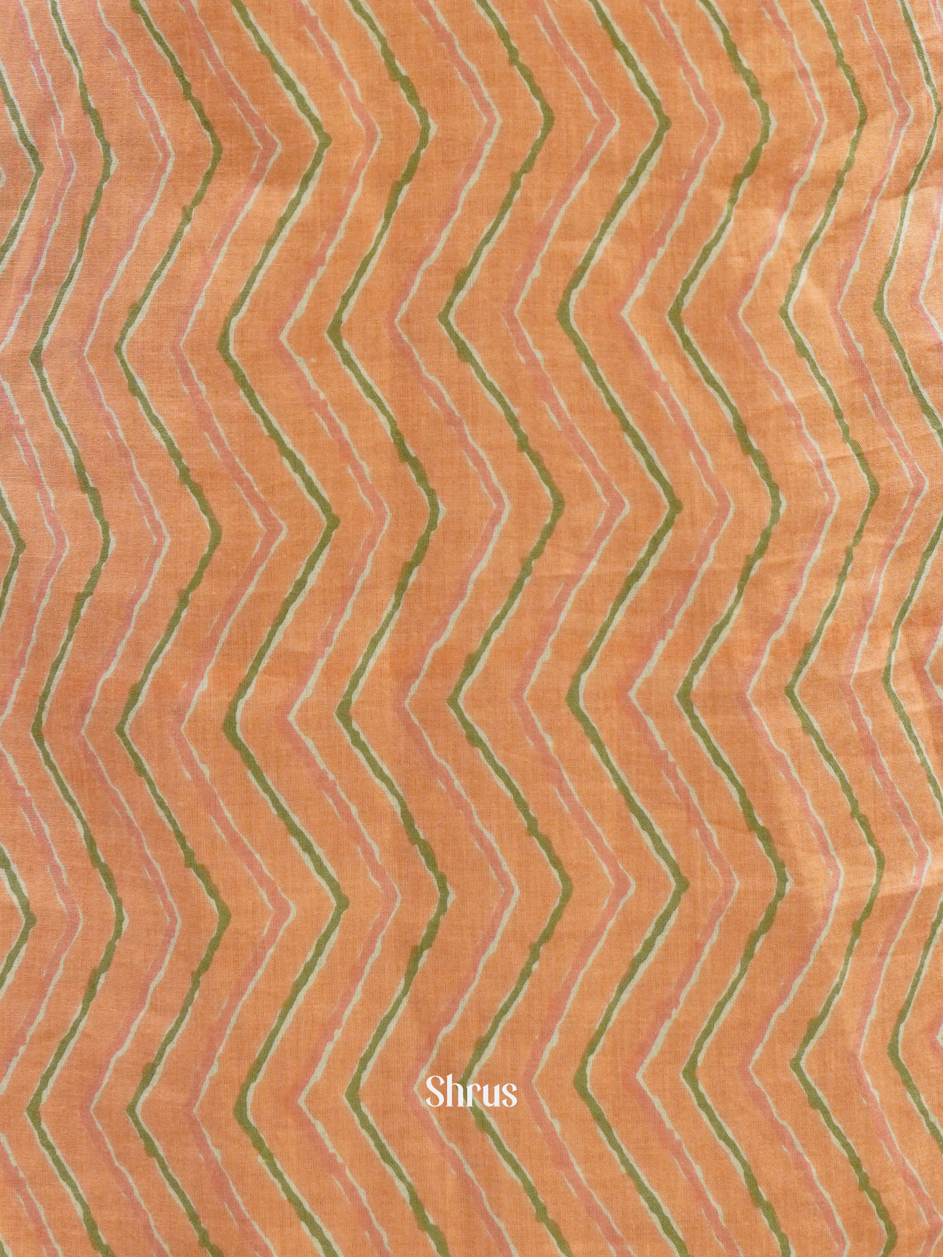 Peach & Green - Readymade Kurti - Shop on ShrusEternity.com