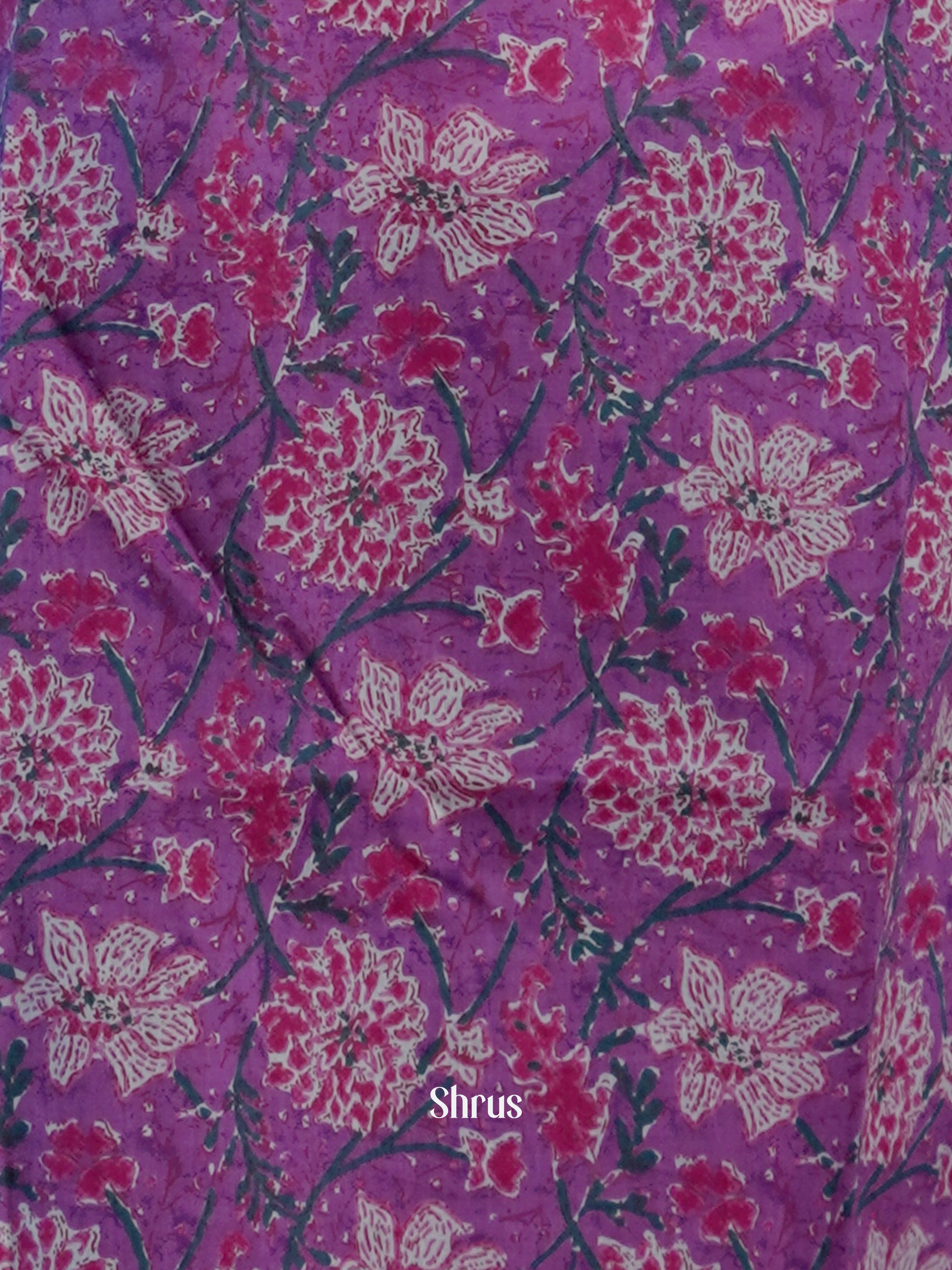 Purple - Readymade Kurti - Shop on ShrusEternity.com