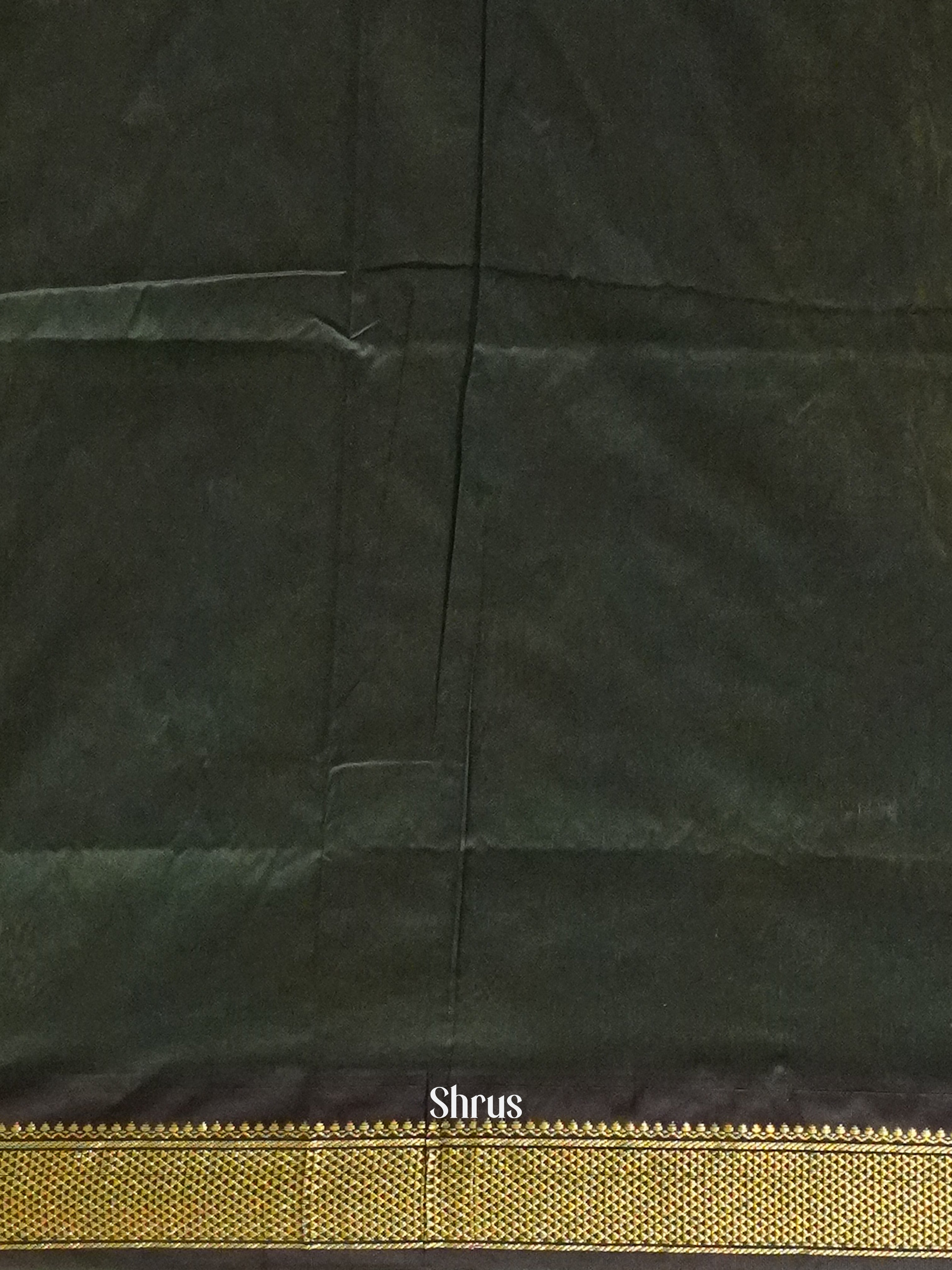 Maroon & Green- Kalyani Cotton Saree - Shop on ShrusEternity.com