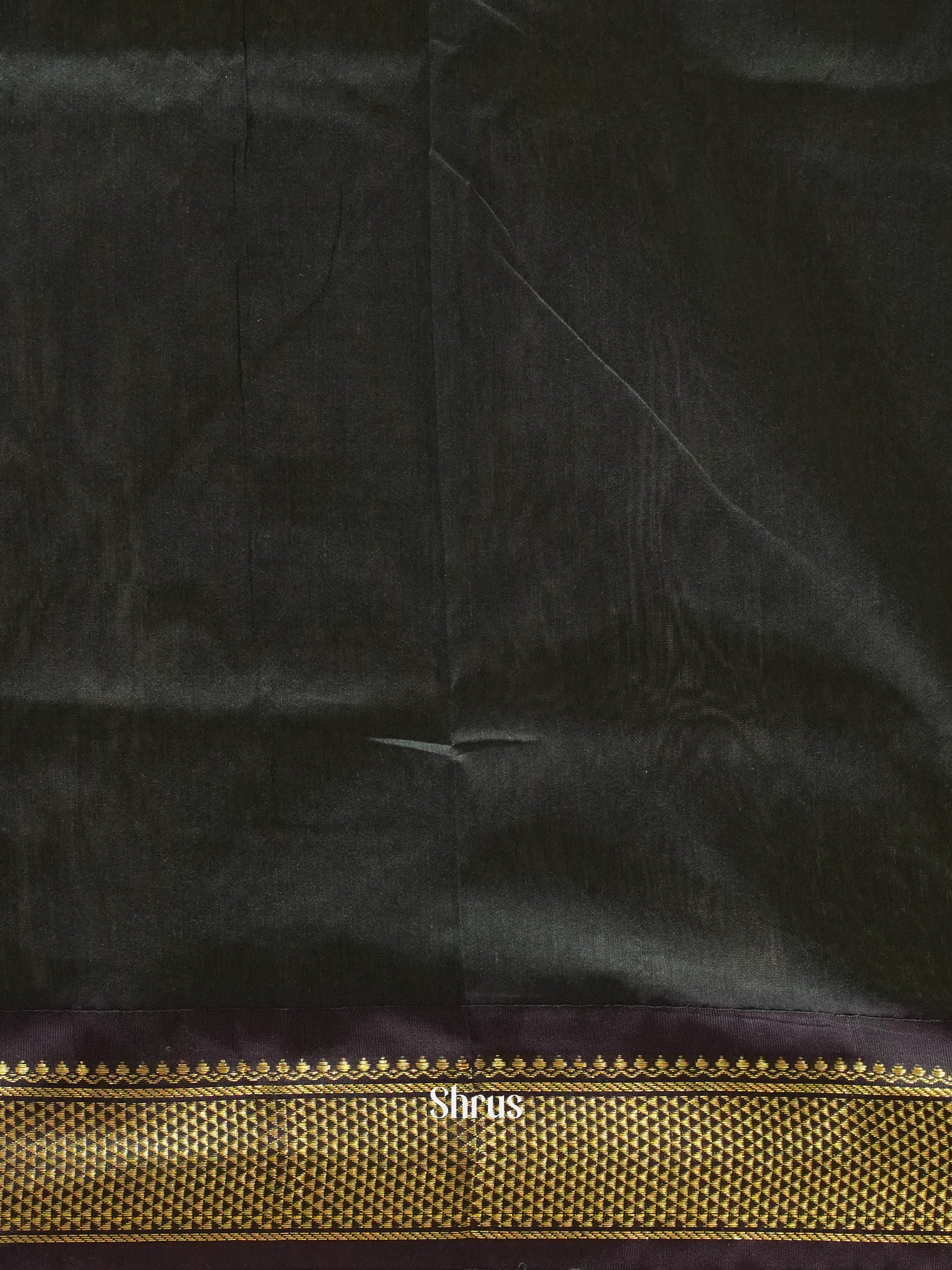 Wine & Black - Kalyani Cotton - Shop on ShrusEternity.com