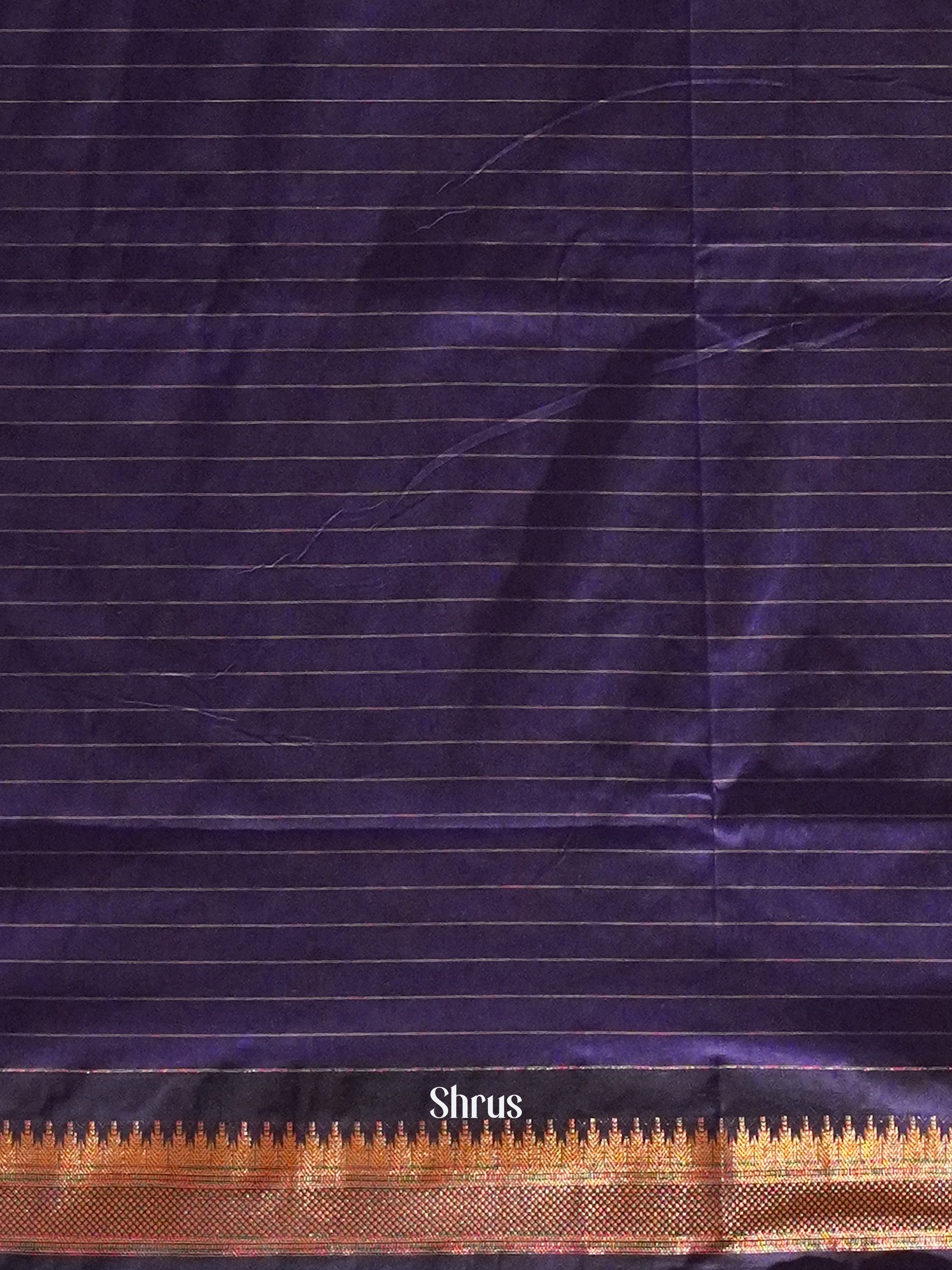 Violet - Kalyani Cotton Saree - Shop on ShrusEternity.com