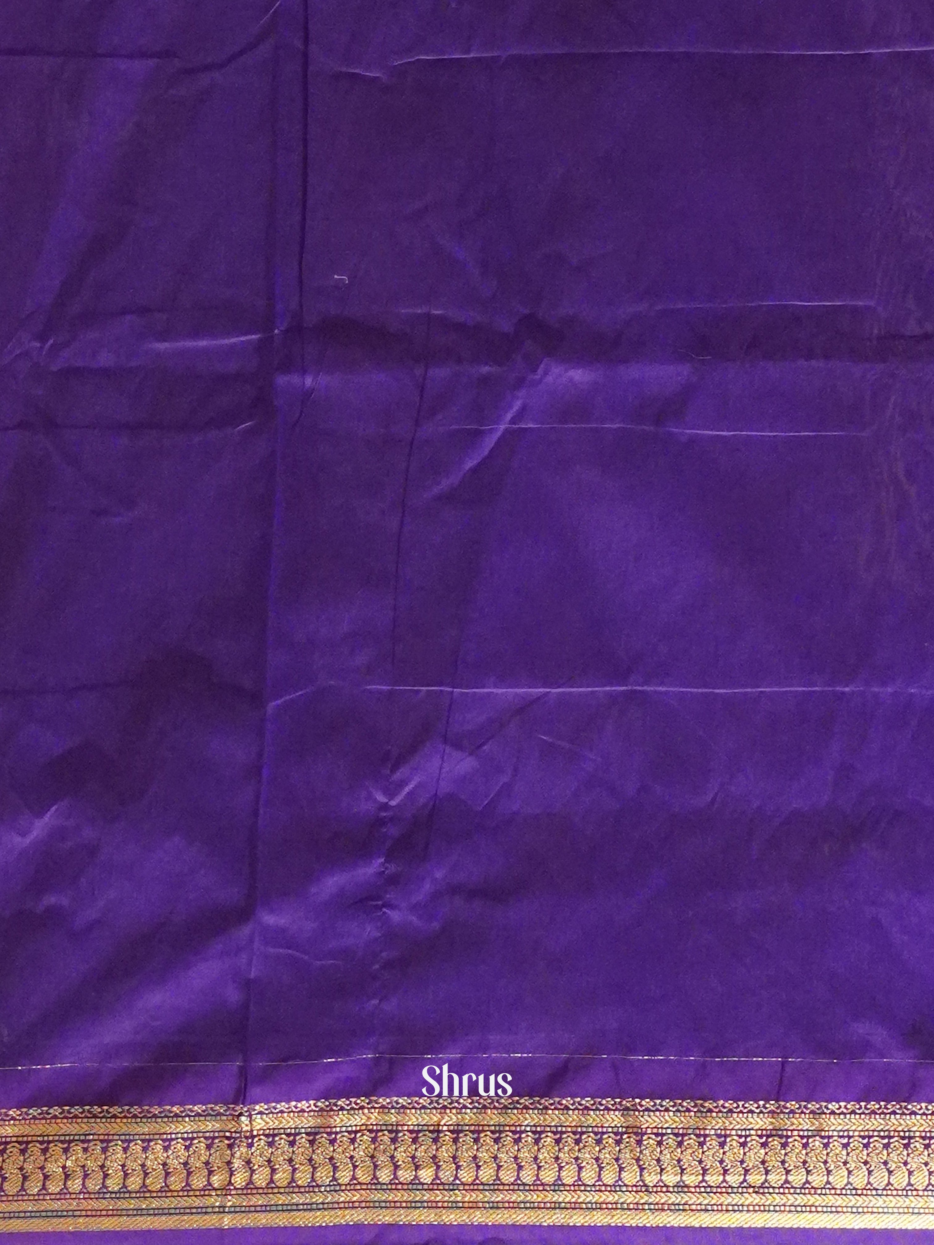 Lavender & Violet- Kalyani Cotton Saree - Shop on ShrusEternity.com