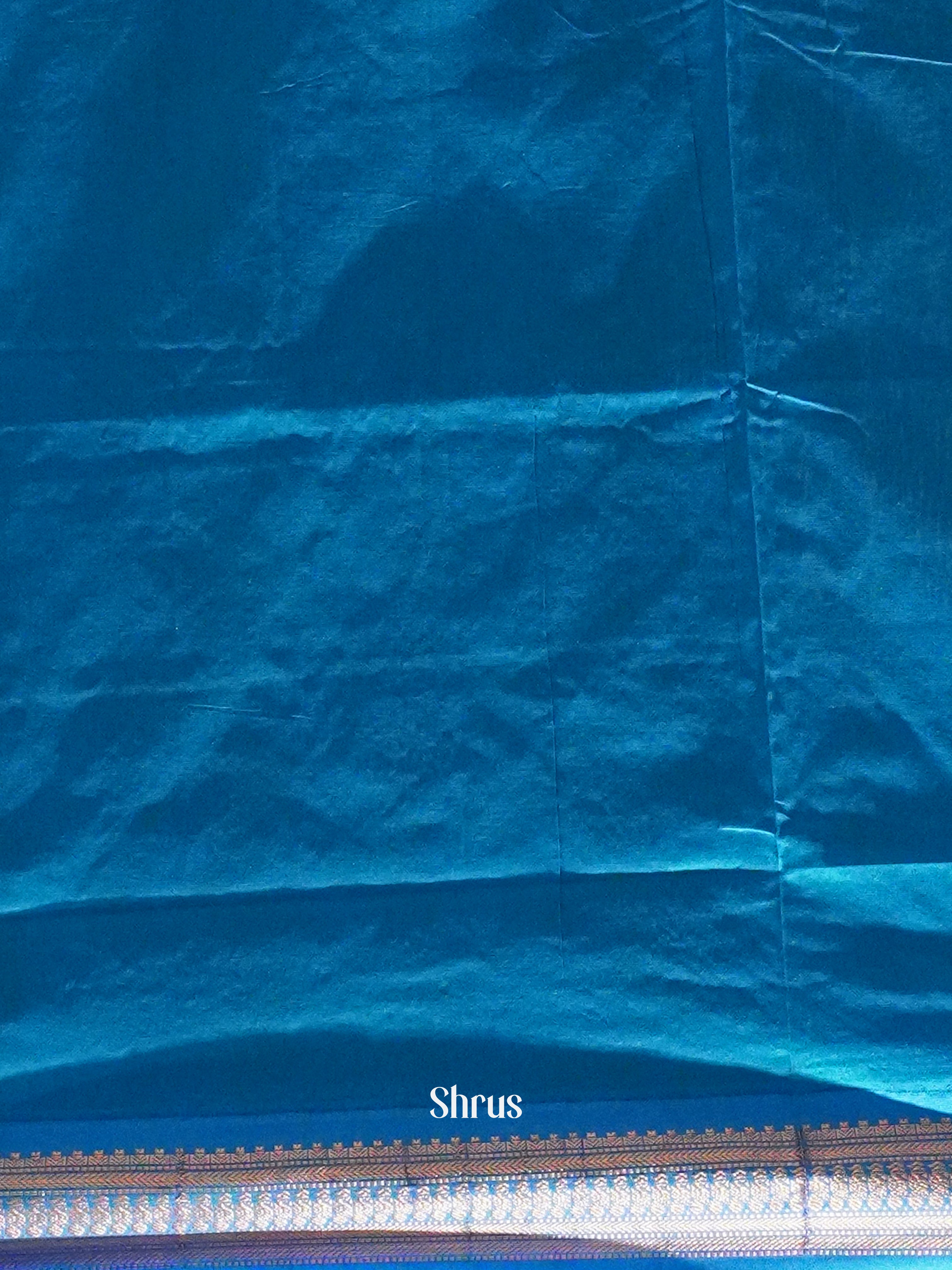 Green & Blue - Kalyani Cotton Saree - Shop on ShrusEternity.com
