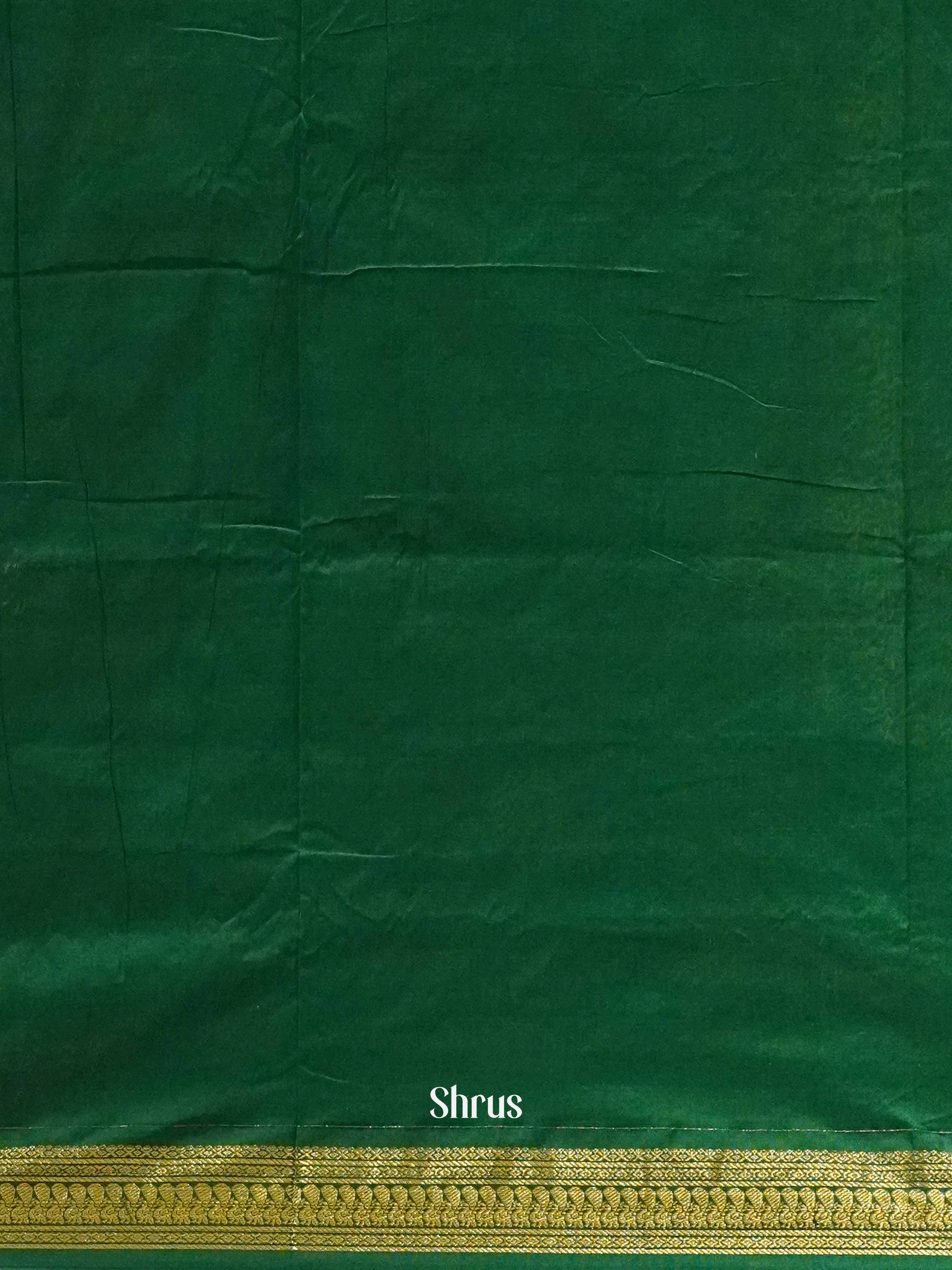Maroon & Green - Kalyani Cotton Saree - Shop on ShrusEternity.com