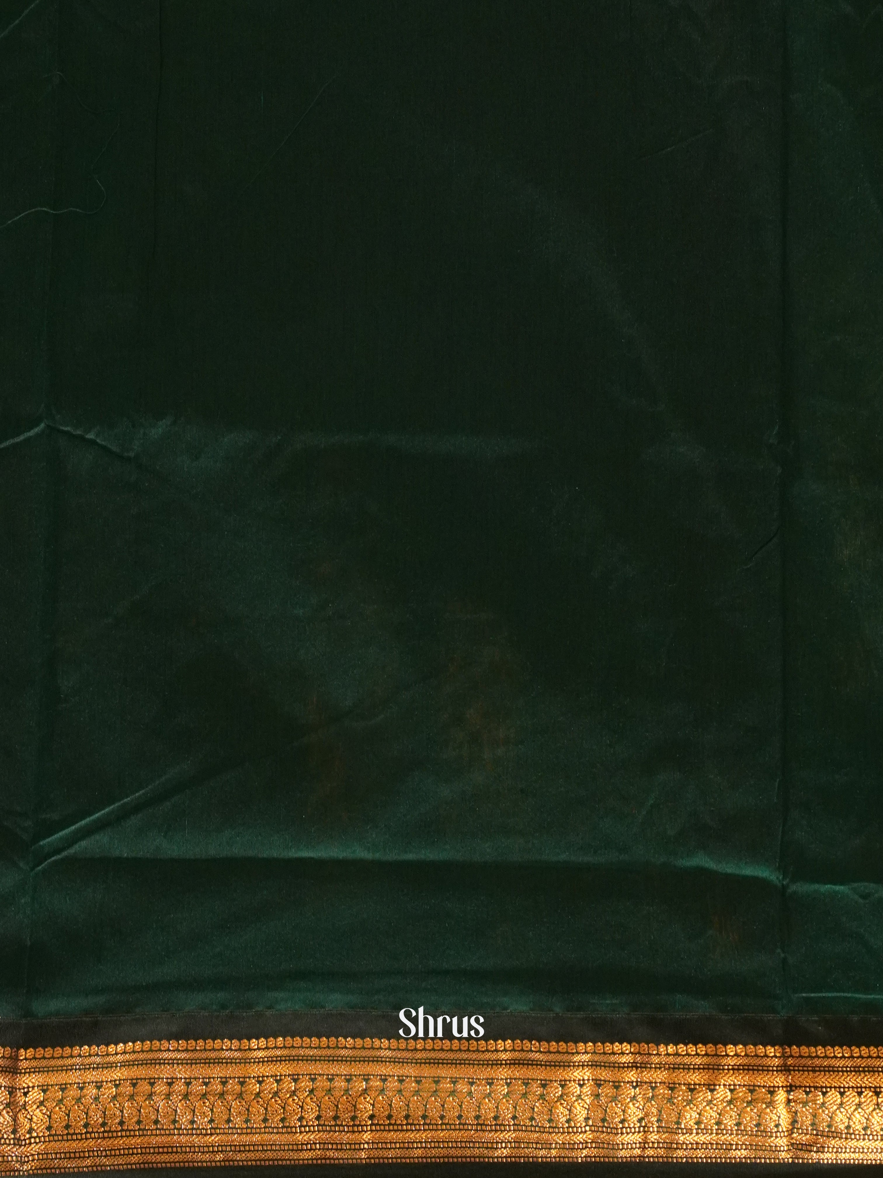 Elachi Green & green - Kalyani Cotton Saree - Shop on ShrusEternity.com