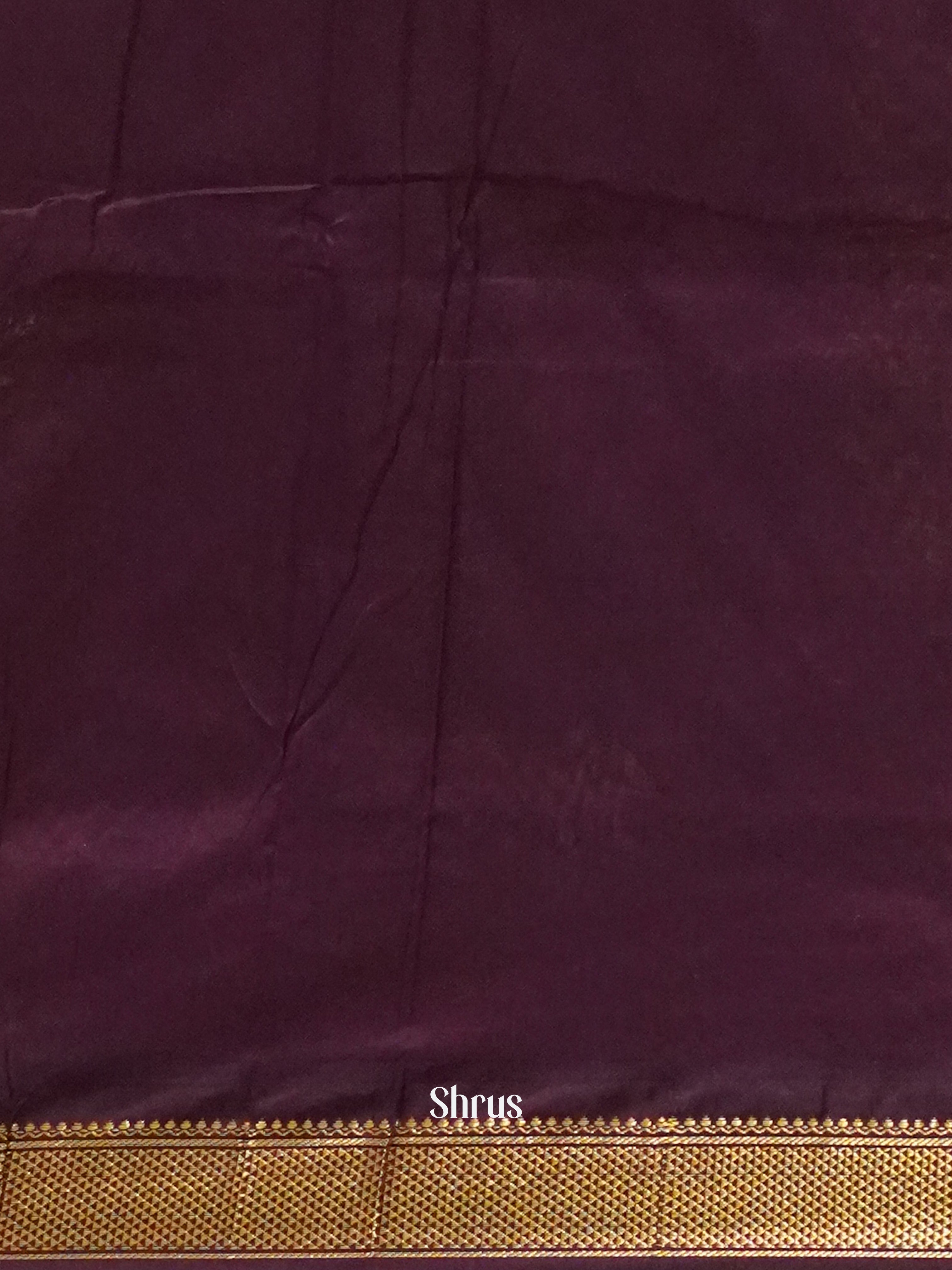 Green & Purple- Kalyani Cotton Saree - Shop on ShrusEternity.com