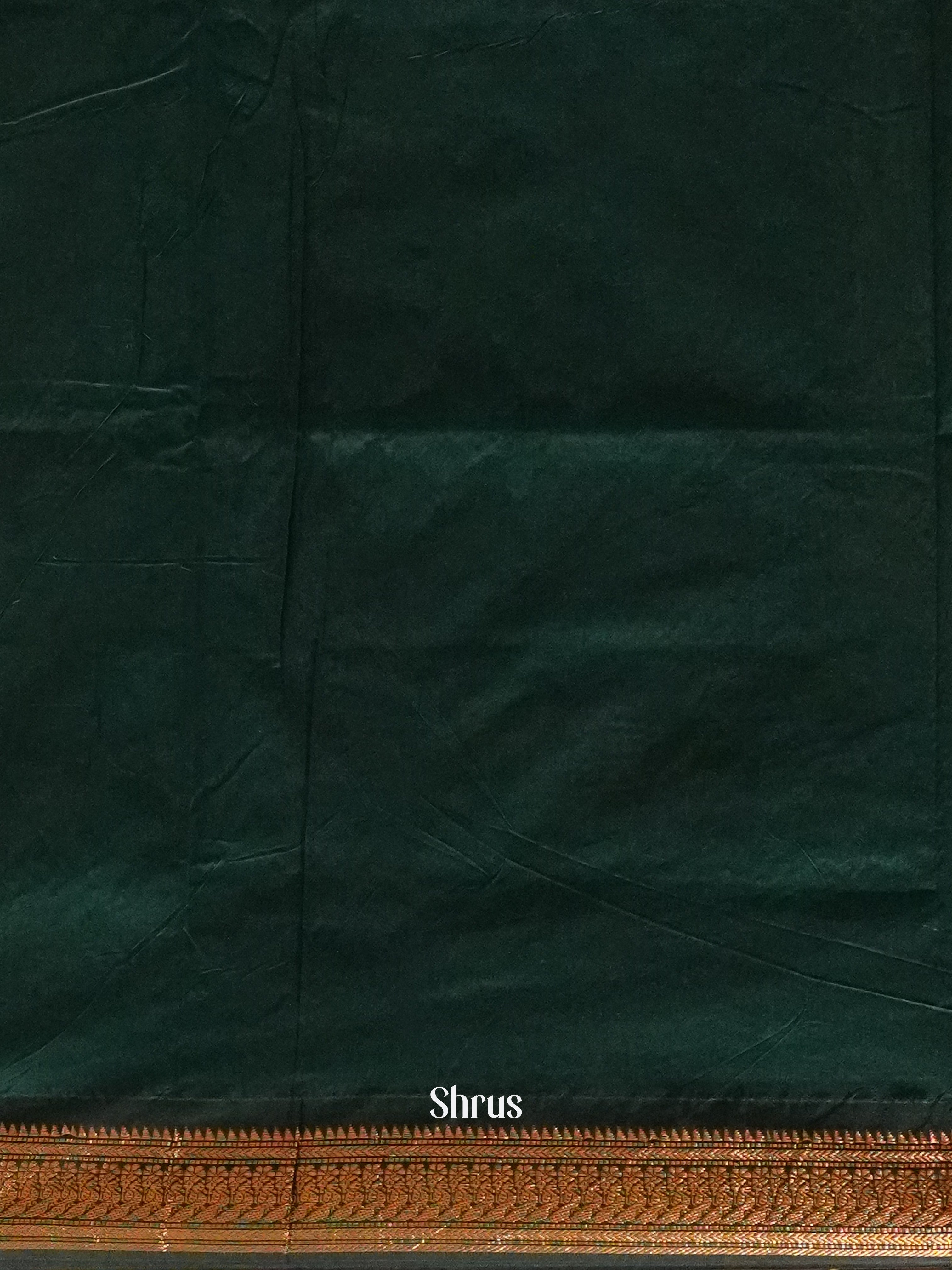Mustard & Green - Kalyani Cotton Saree - Shop on ShrusEternity.com