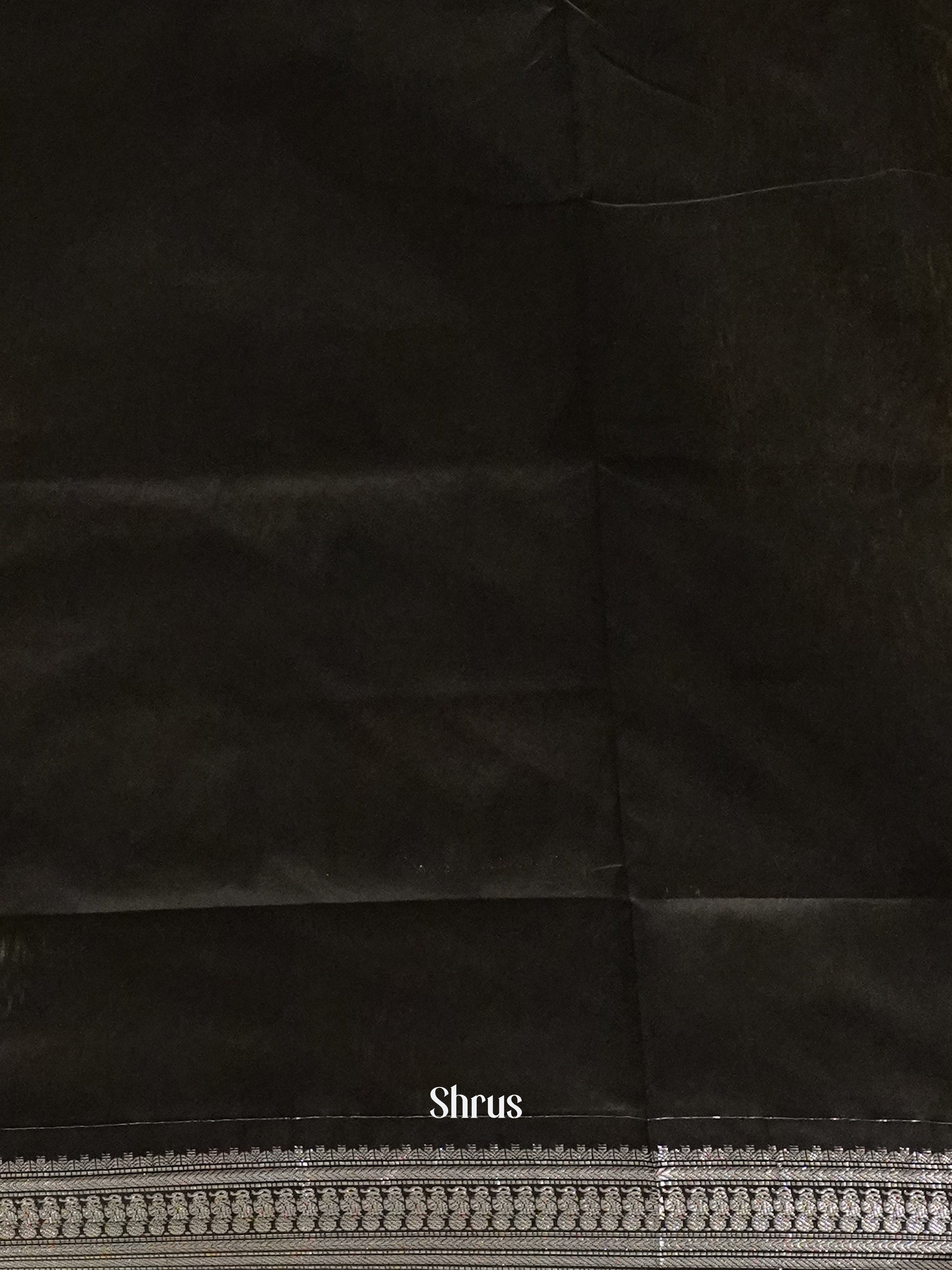 Maroon & Black - Kalyani Cotton Saree - Shop on ShrusEternity.com