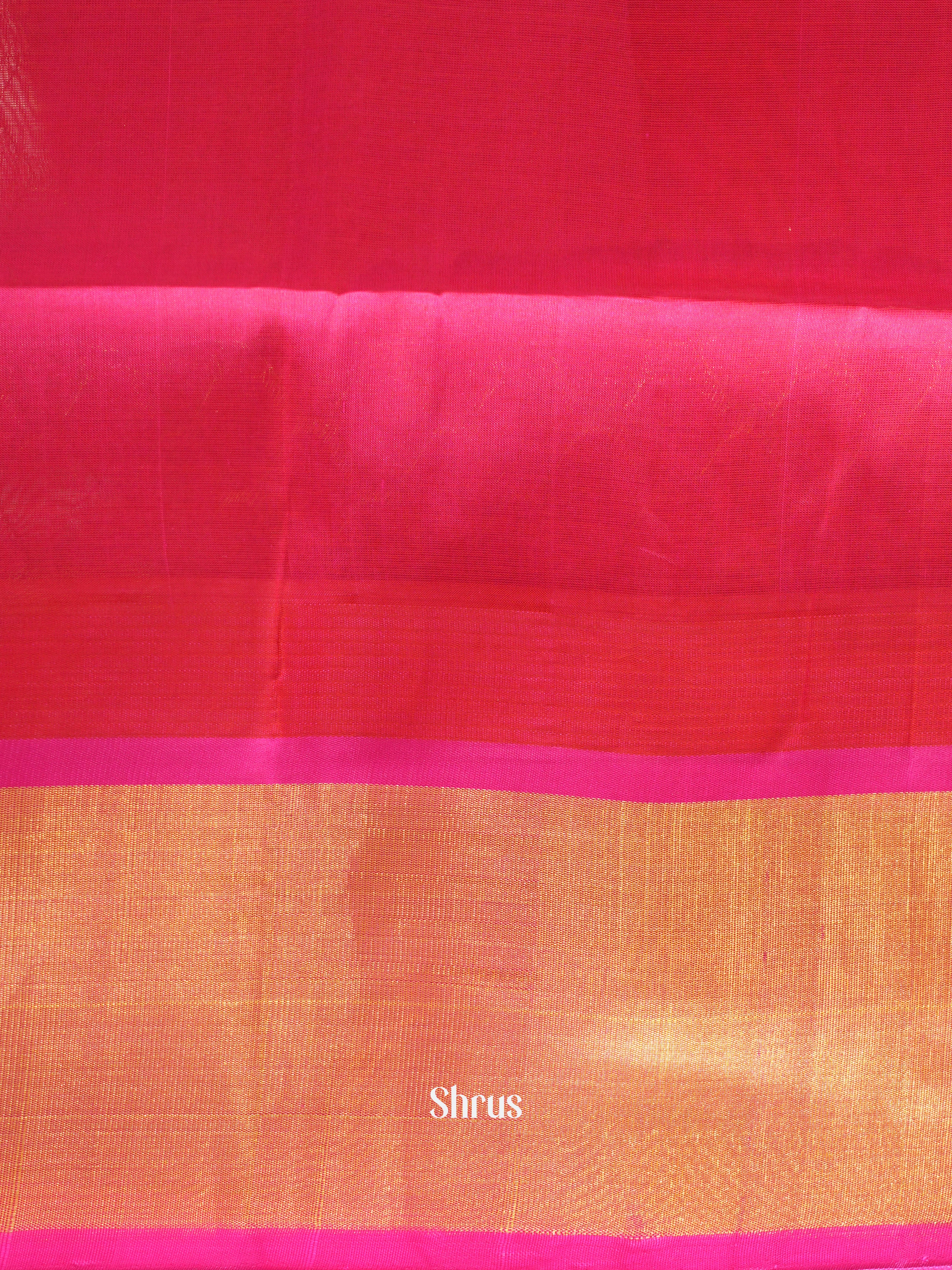 CGS10072 - Silk Cotton Saree - Shop on ShrusEternity.com