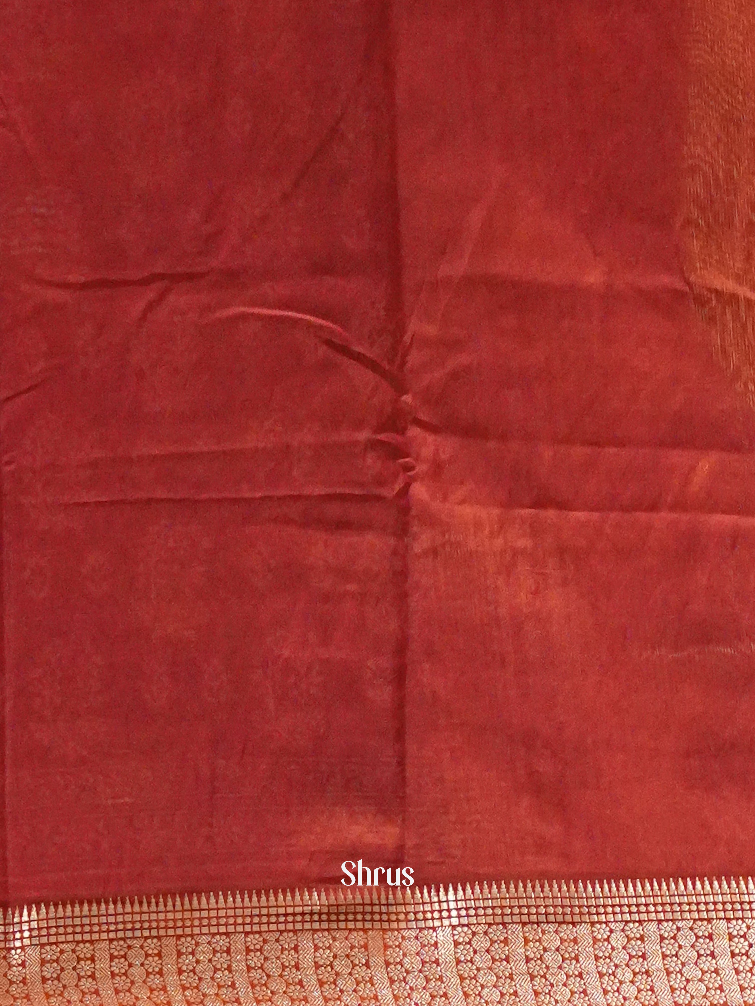 Black & Red - Art Modal Saree - Shop on ShrusEternity.com