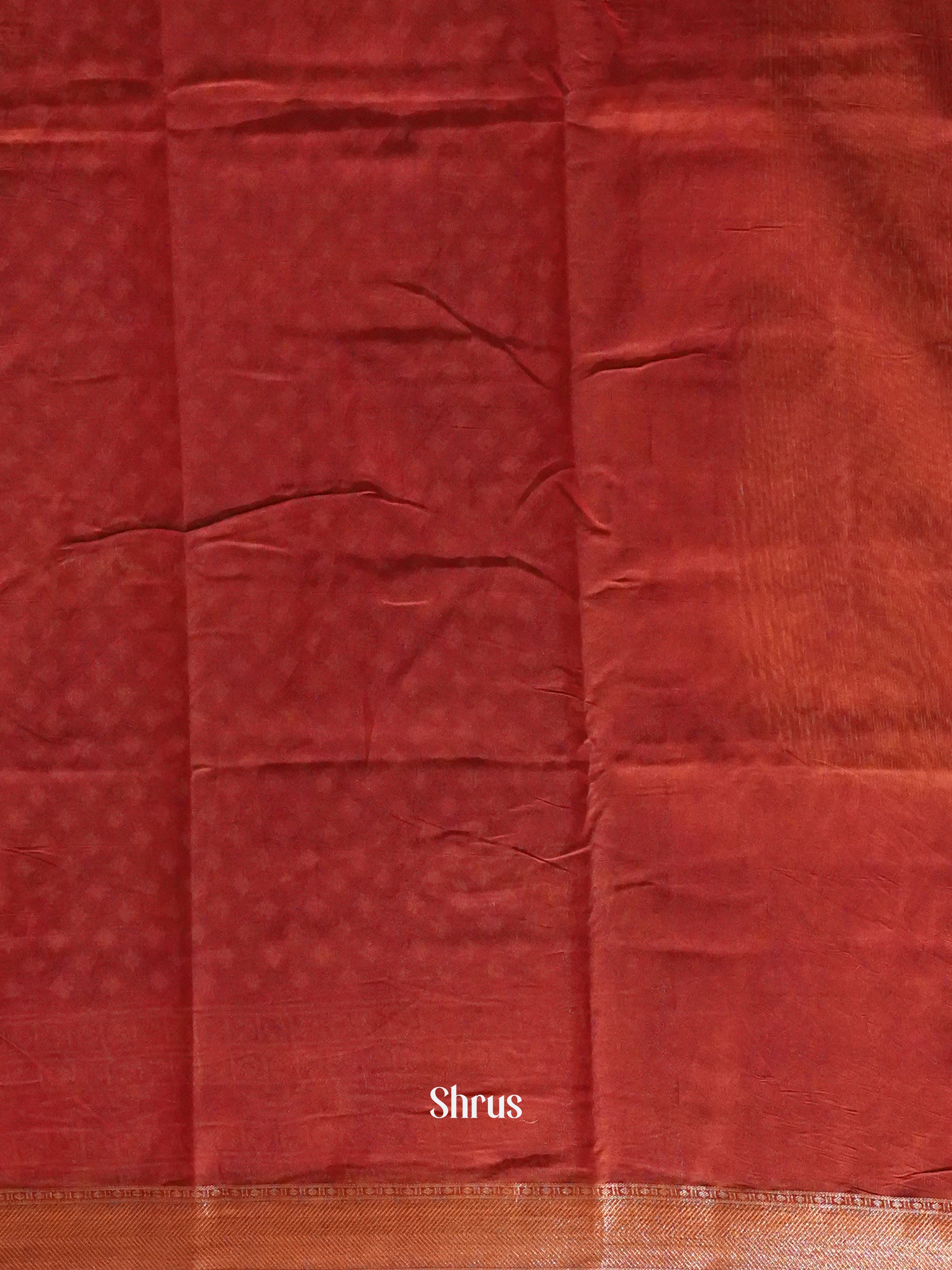 Black & Red - Art Modal Saree - Shop on ShrusEternity.com