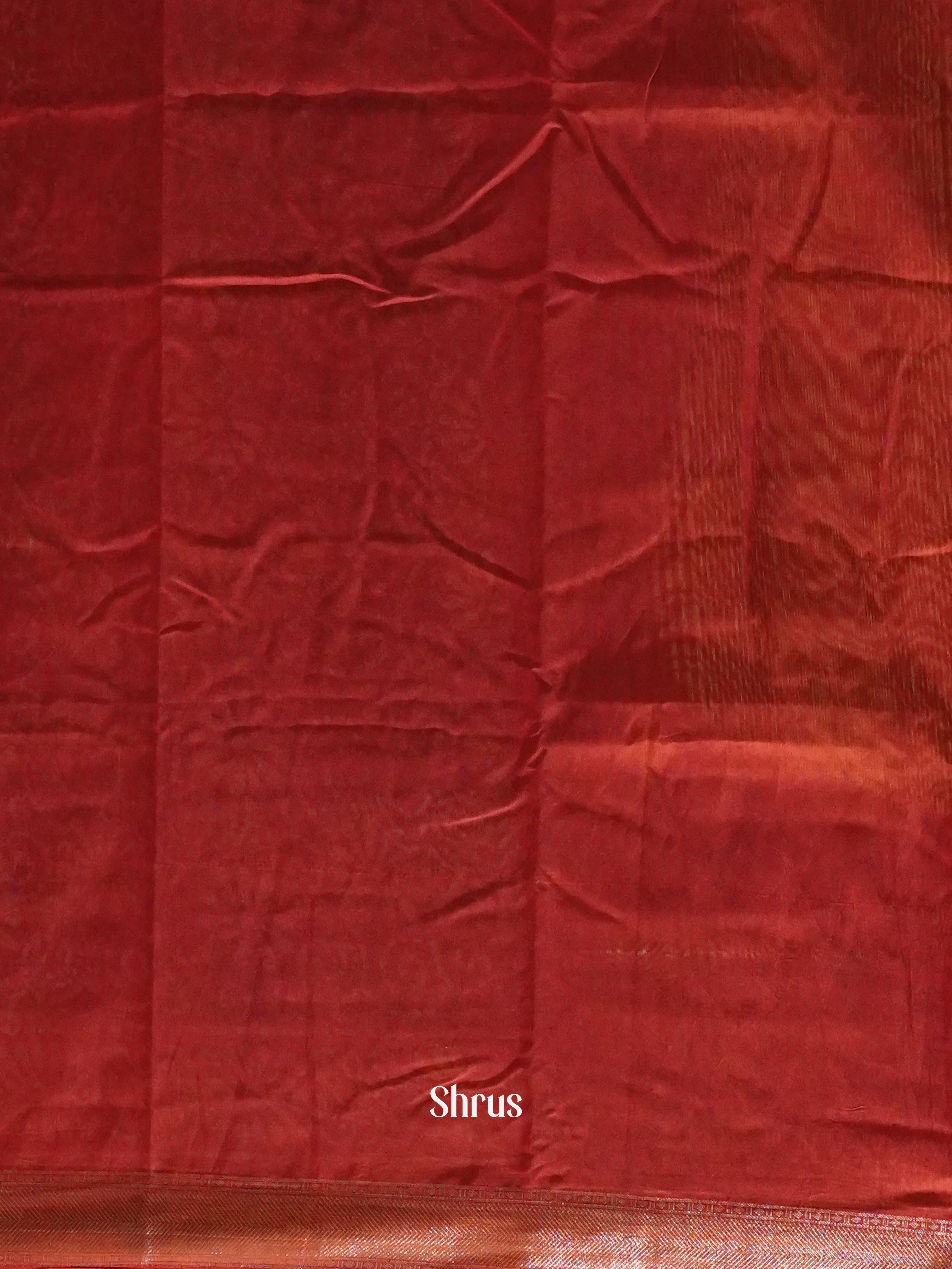 Black & Red - Art Modal Saree - Shop on ShrusEternity.com