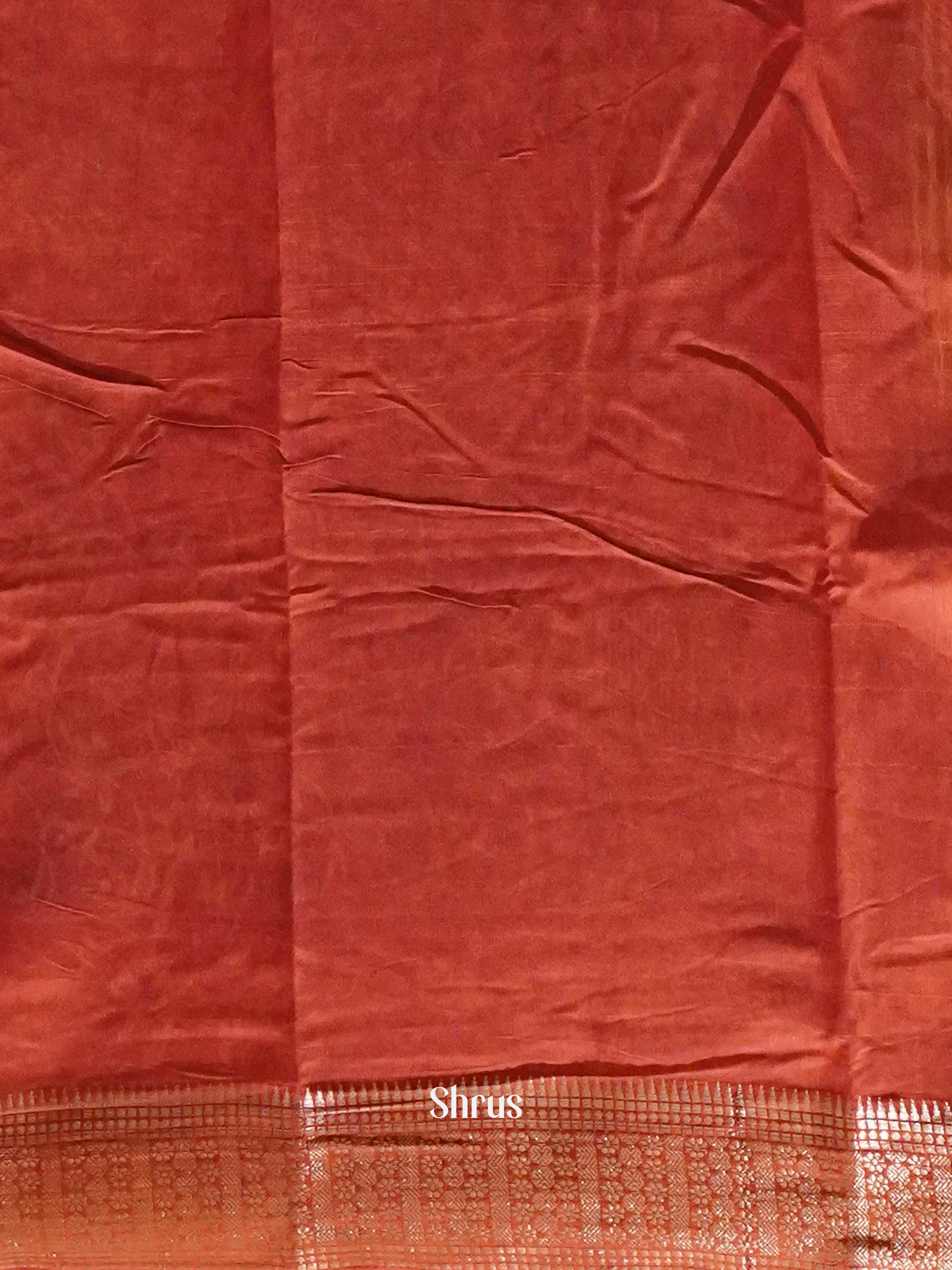 Black & Red- Art Modal Saree - Shop on ShrusEternity.com