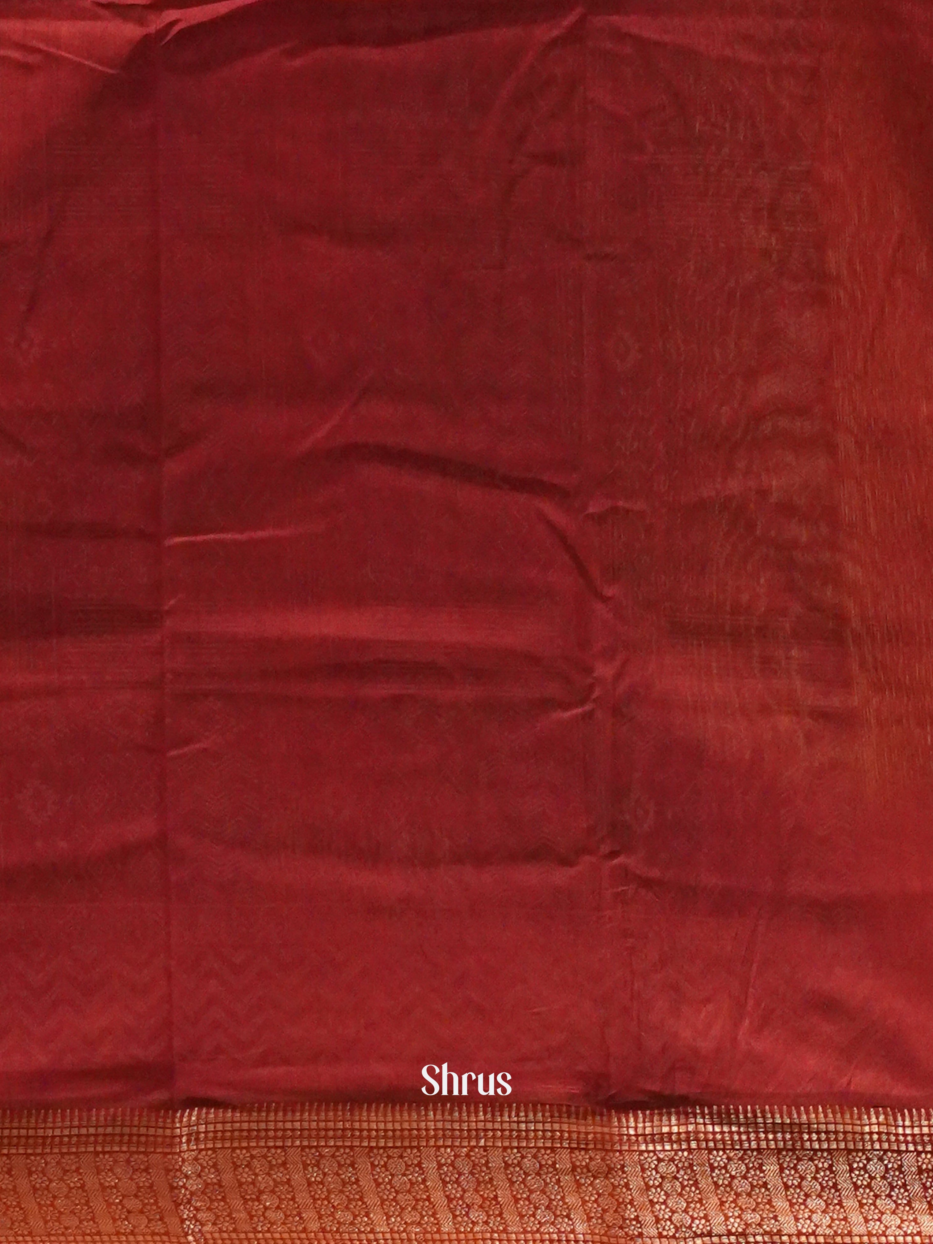 Black & Red - Art Modal Saree - Shop on ShrusEternity.com