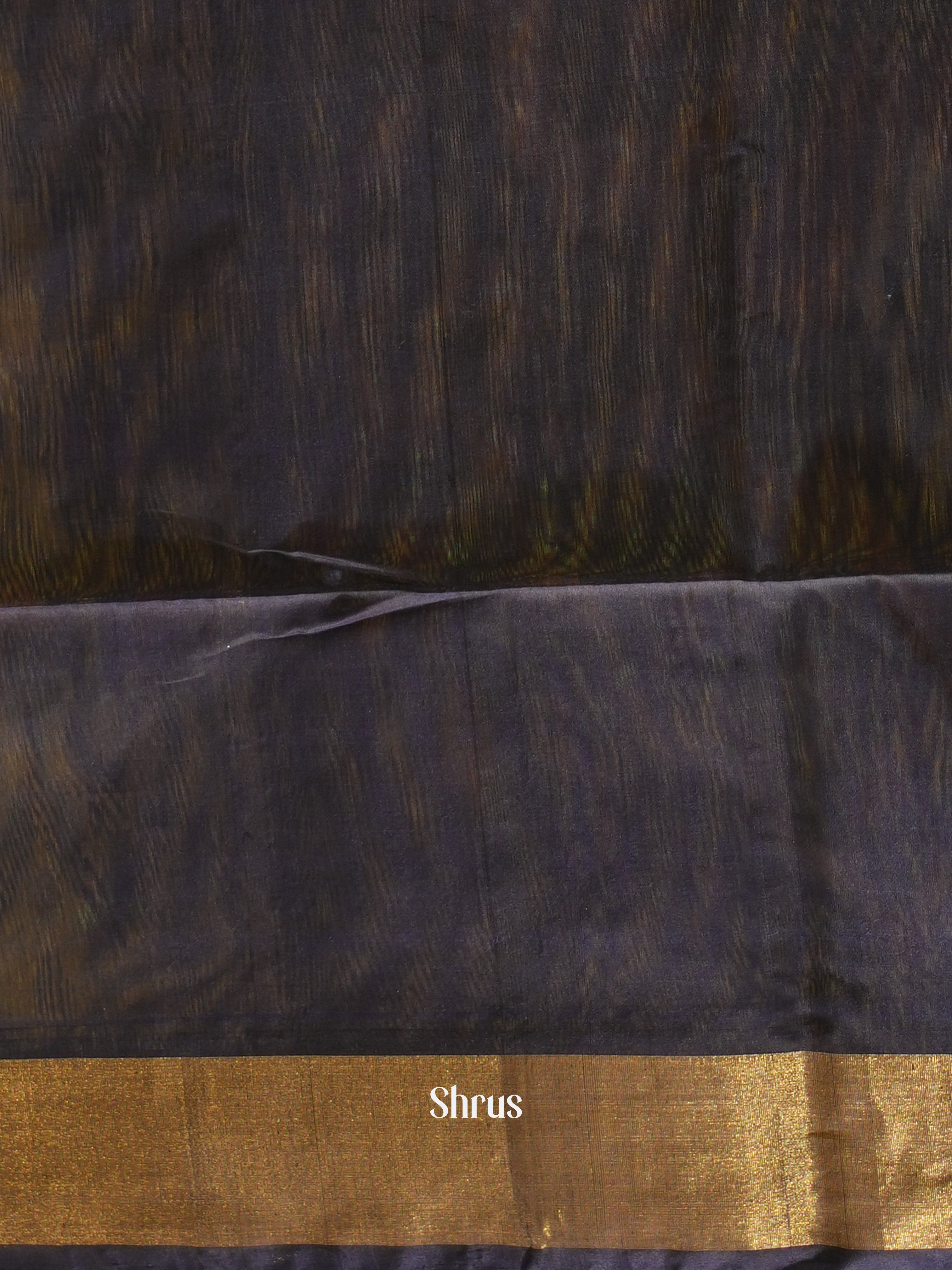 Yellow & Black - Pochampally sico Saree - Shop on ShrusEternity.com