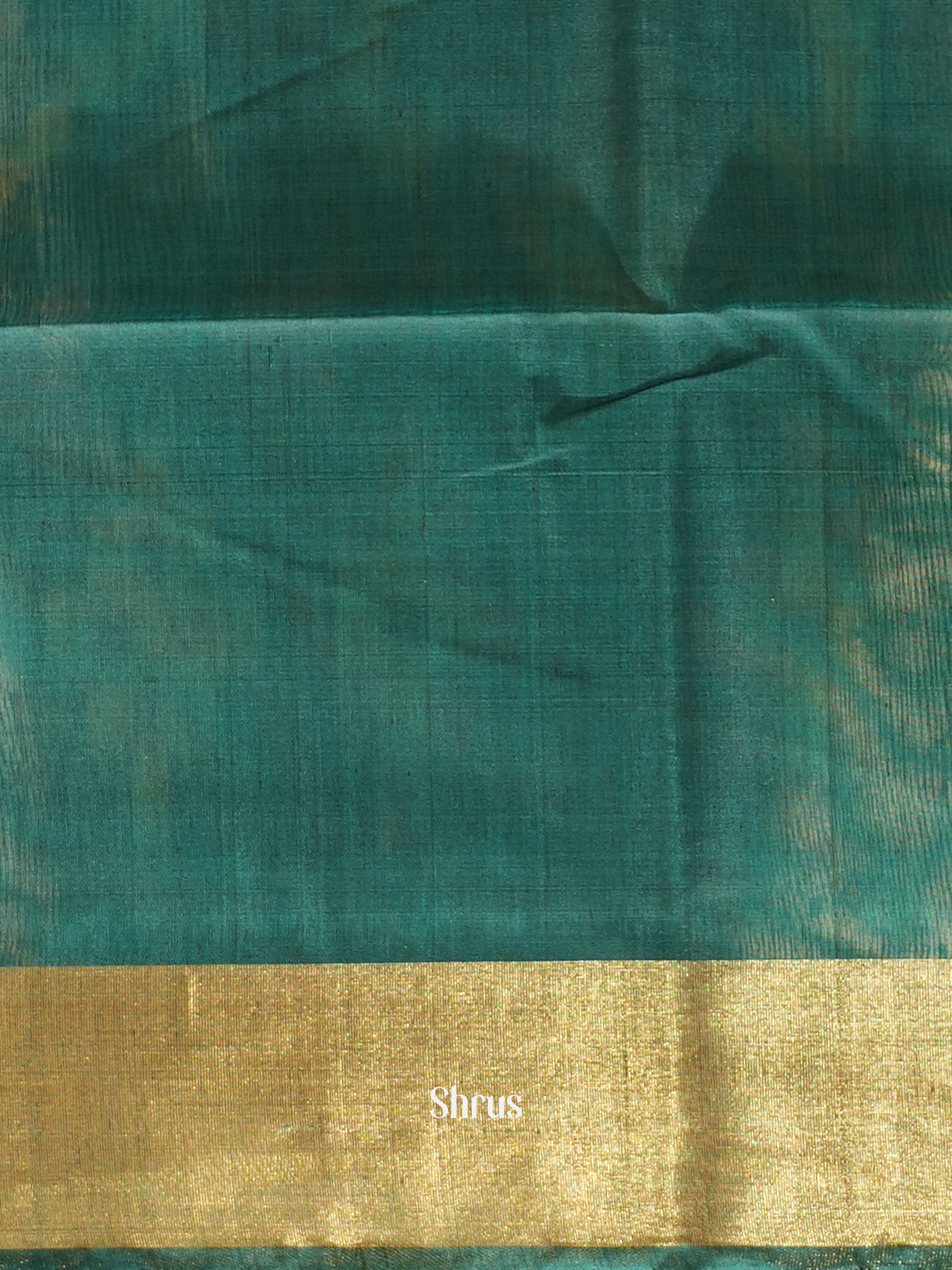Maroon & Green - Pochampally sico Saree - Shop on ShrusEternity.com