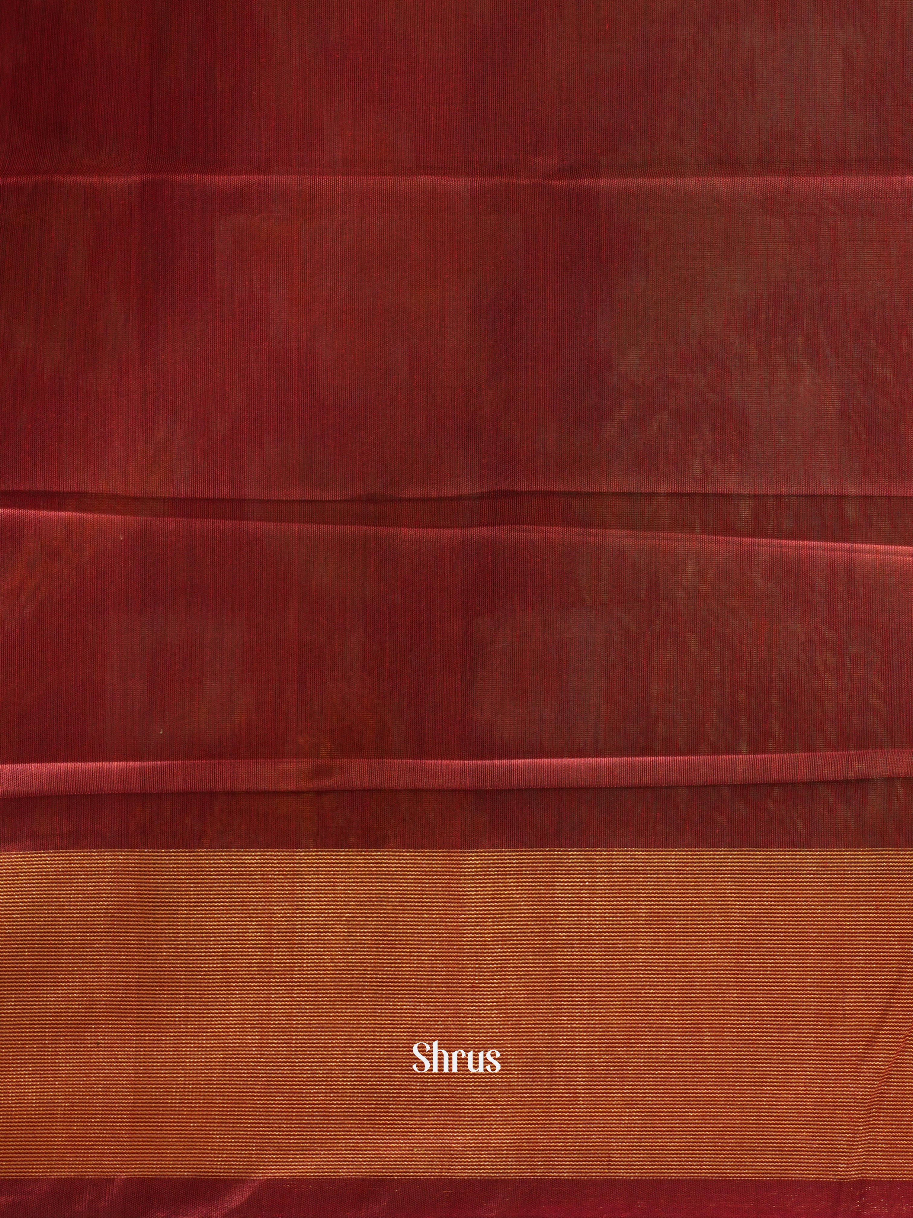 Green & Maroon - Pochampally sico Saree - Shop on ShrusEternity.com