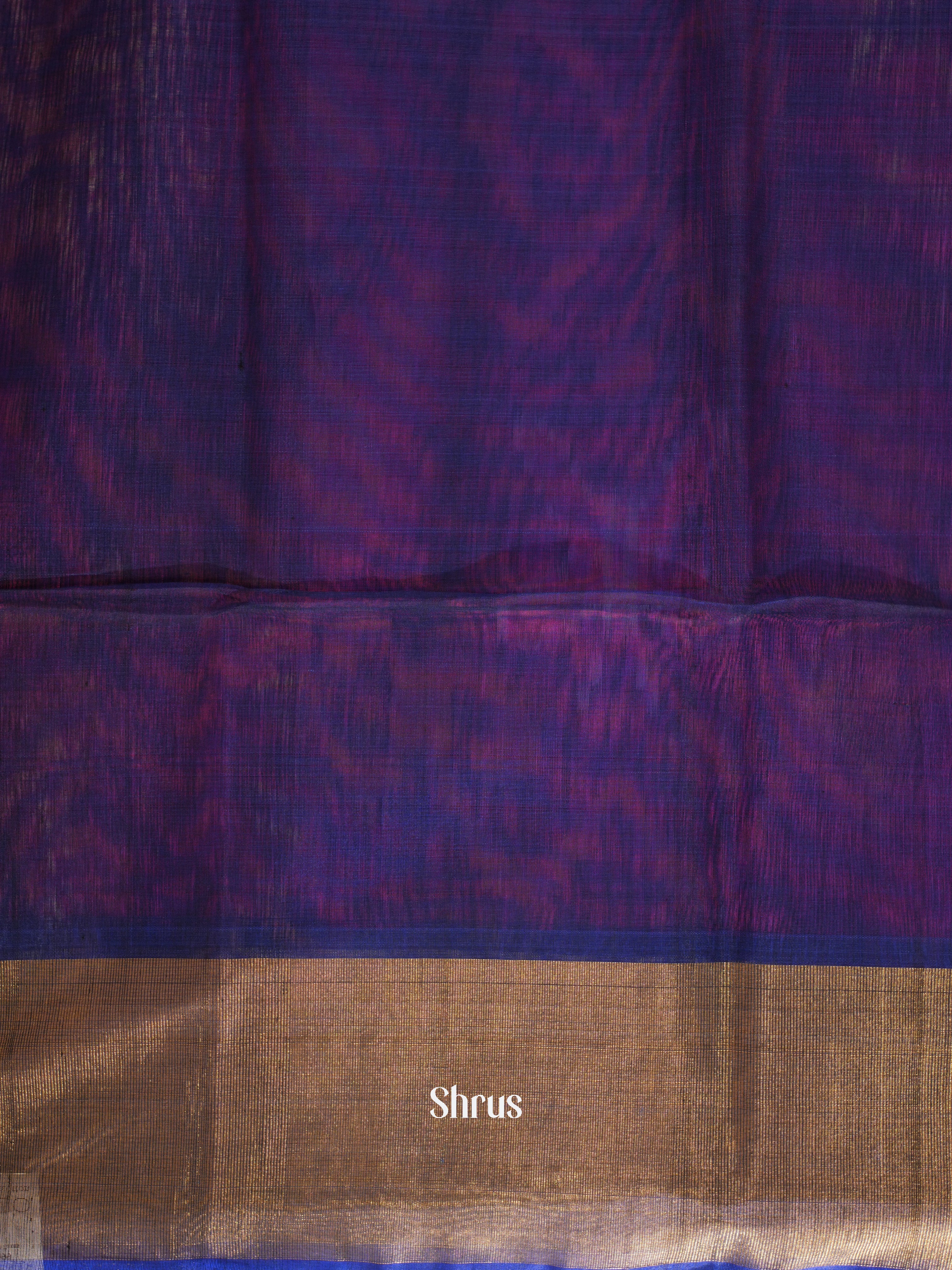 Pink & Violet - Pochampally sico Saree - Shop on ShrusEternity.com