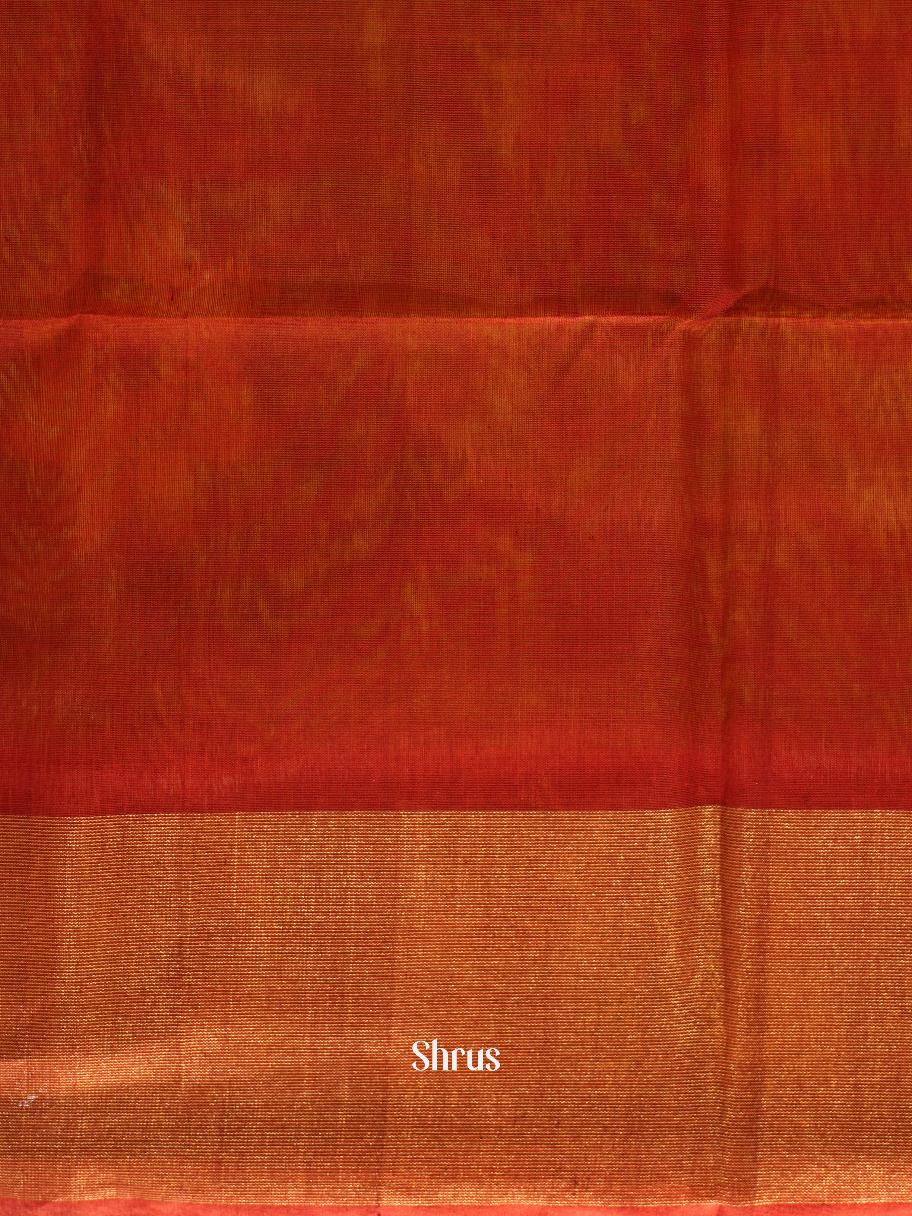 Green & Red - Pochampally sico Saree - Shop on ShrusEternity.com