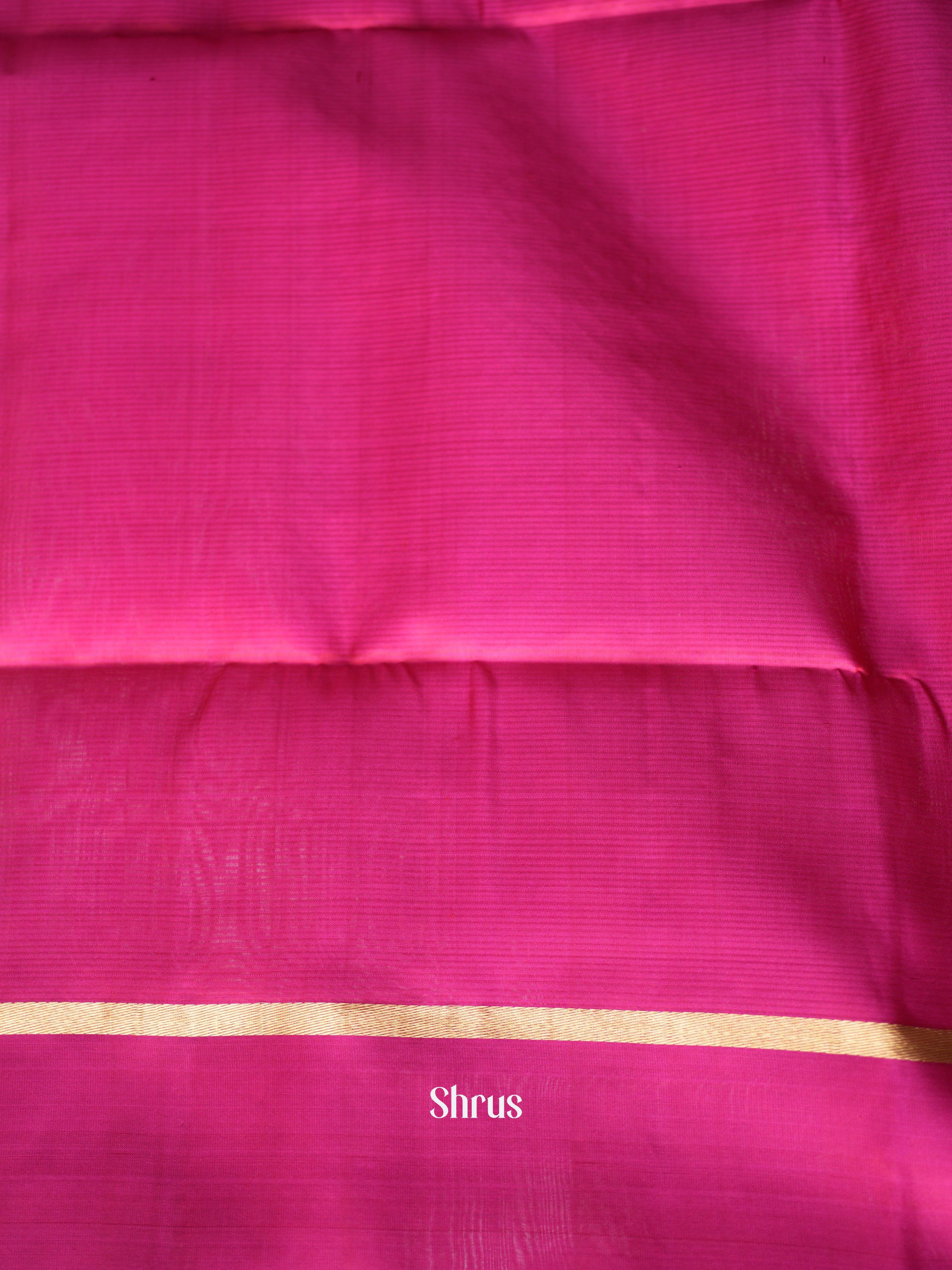 Peach & Pink - Soft Silk Saree - Shop on ShrusEternity.com