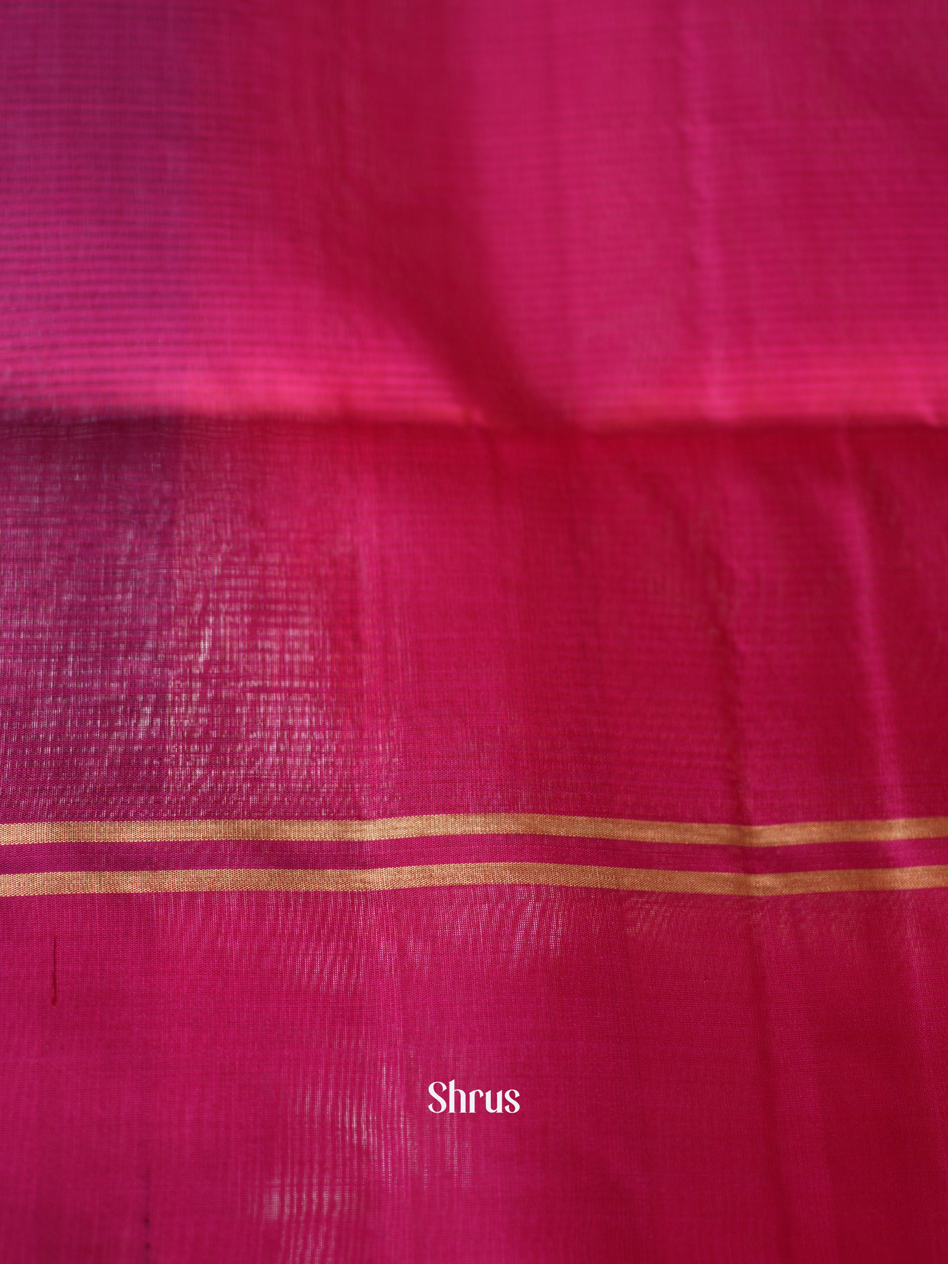 Blue & Pink - Soft Silk Saree - Shop on ShrusEternity.com