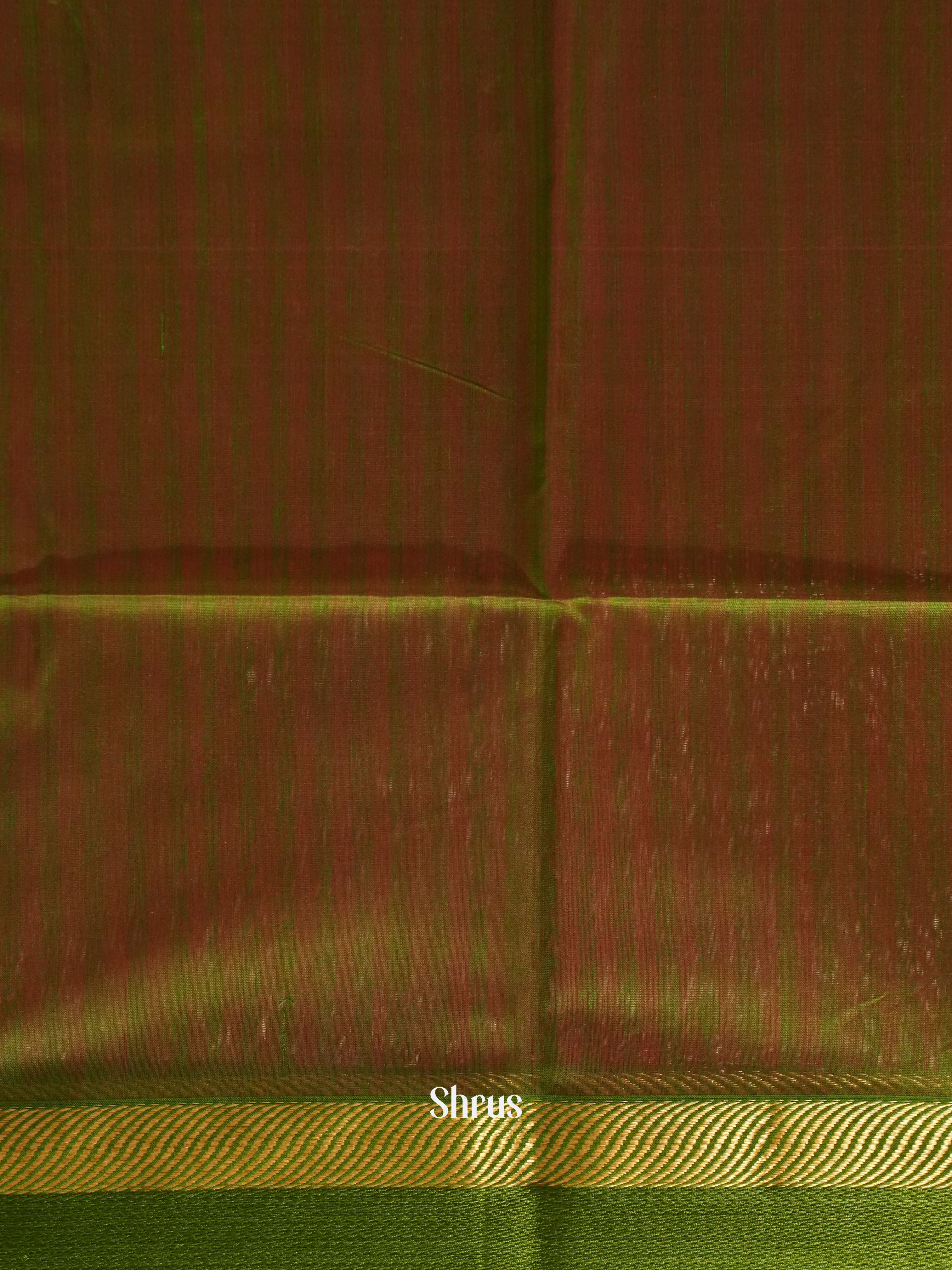 Pink & Green - Maheshwari silkcotton Saree - Shop on ShrusEternity.com