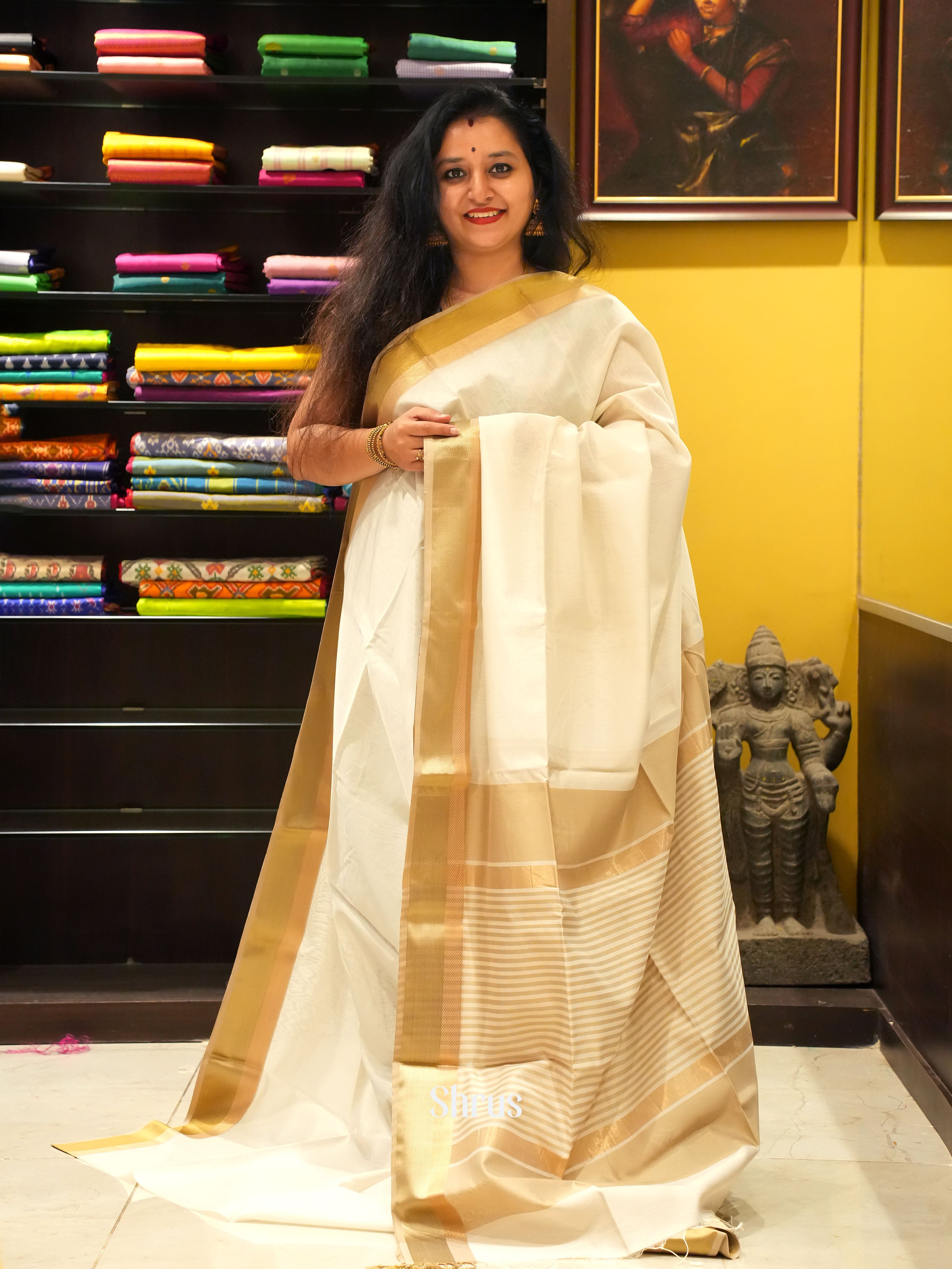 CGS15034- Maheshwari silkcotton - Shop on ShrusEternity.com