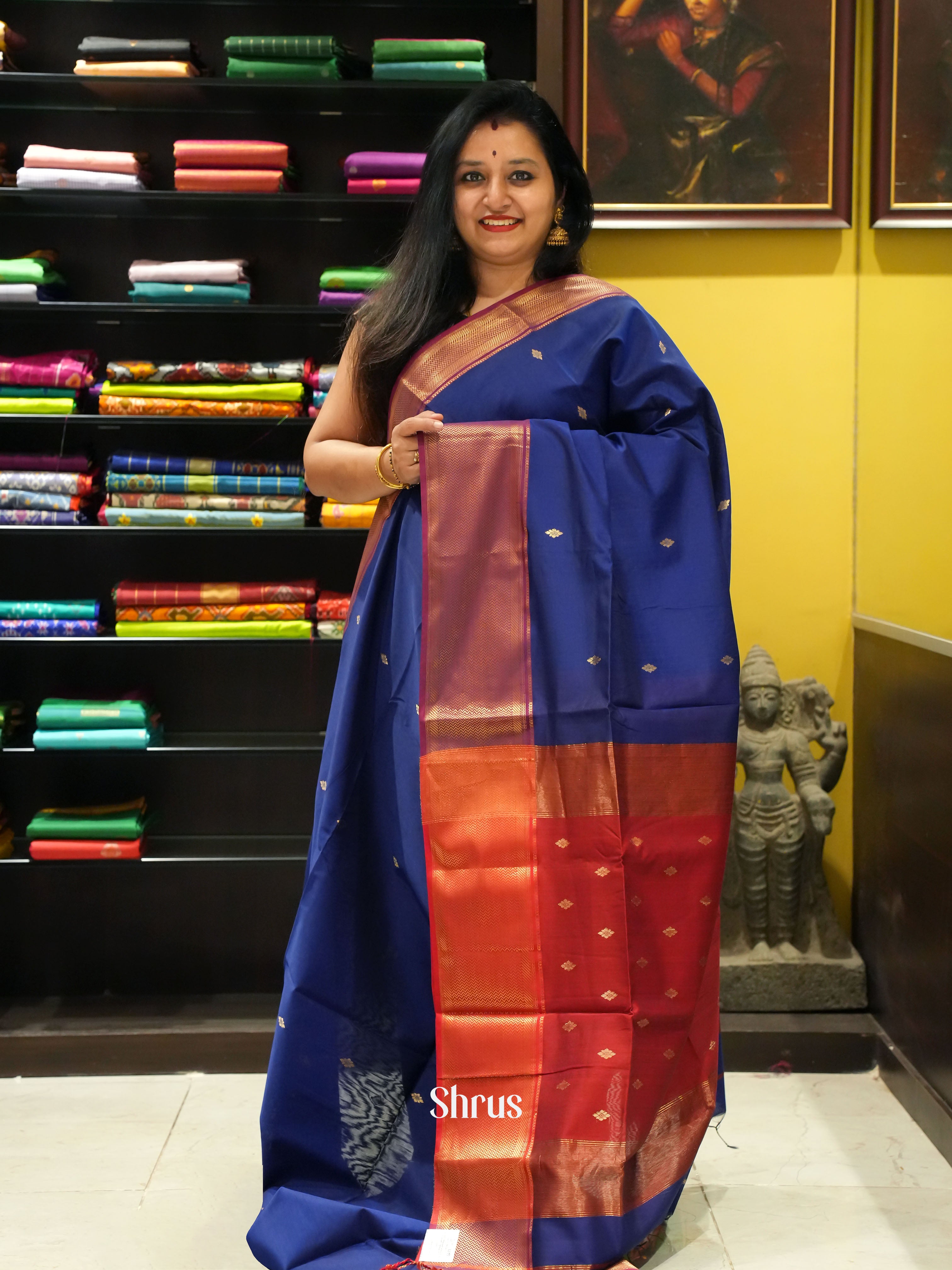 CGS15052 - Maheshwari silkcotton - Shop on ShrusEternity.com