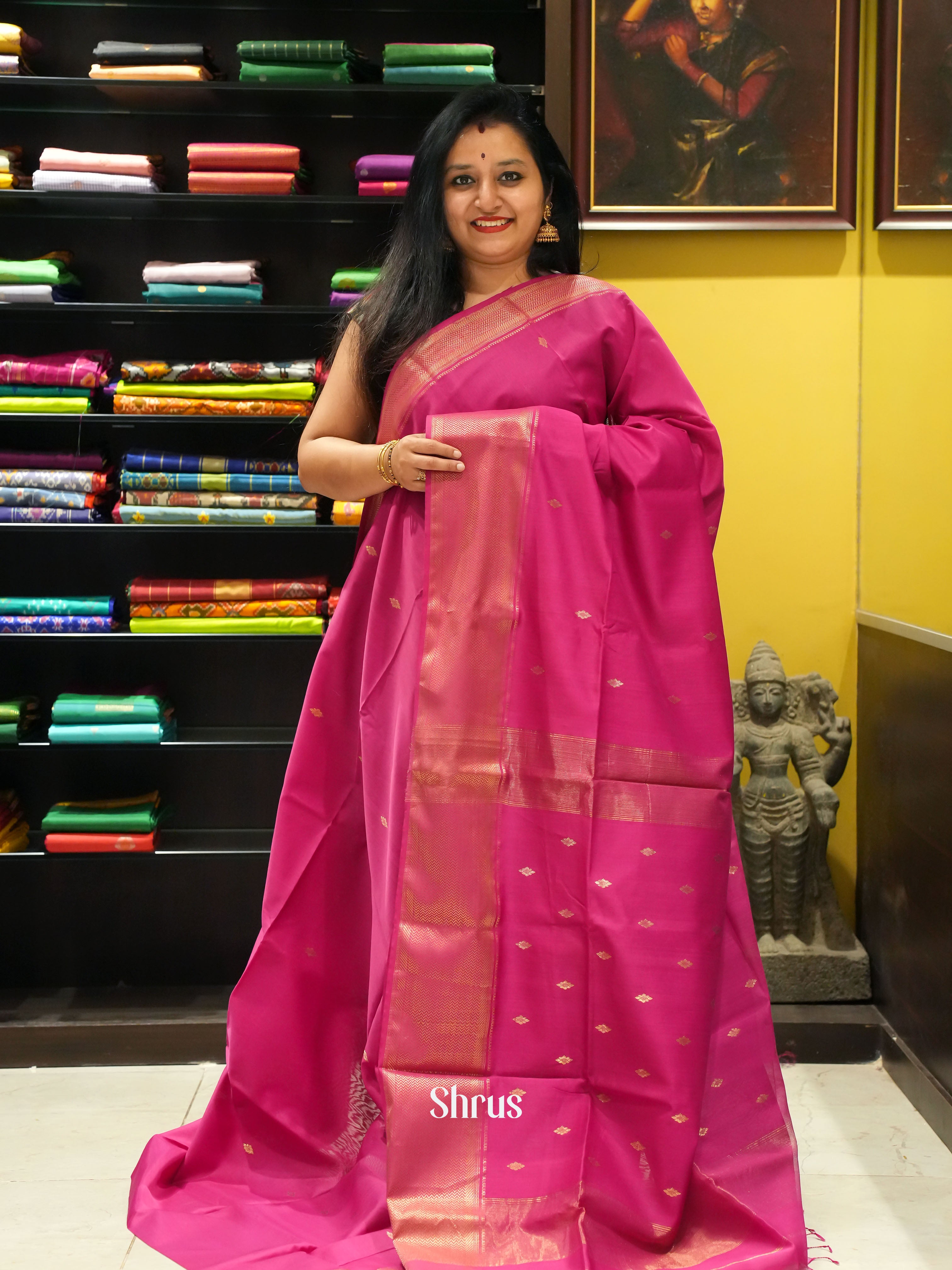 CGS15056 - Maheshwari silkcotton - Shop on ShrusEternity.com