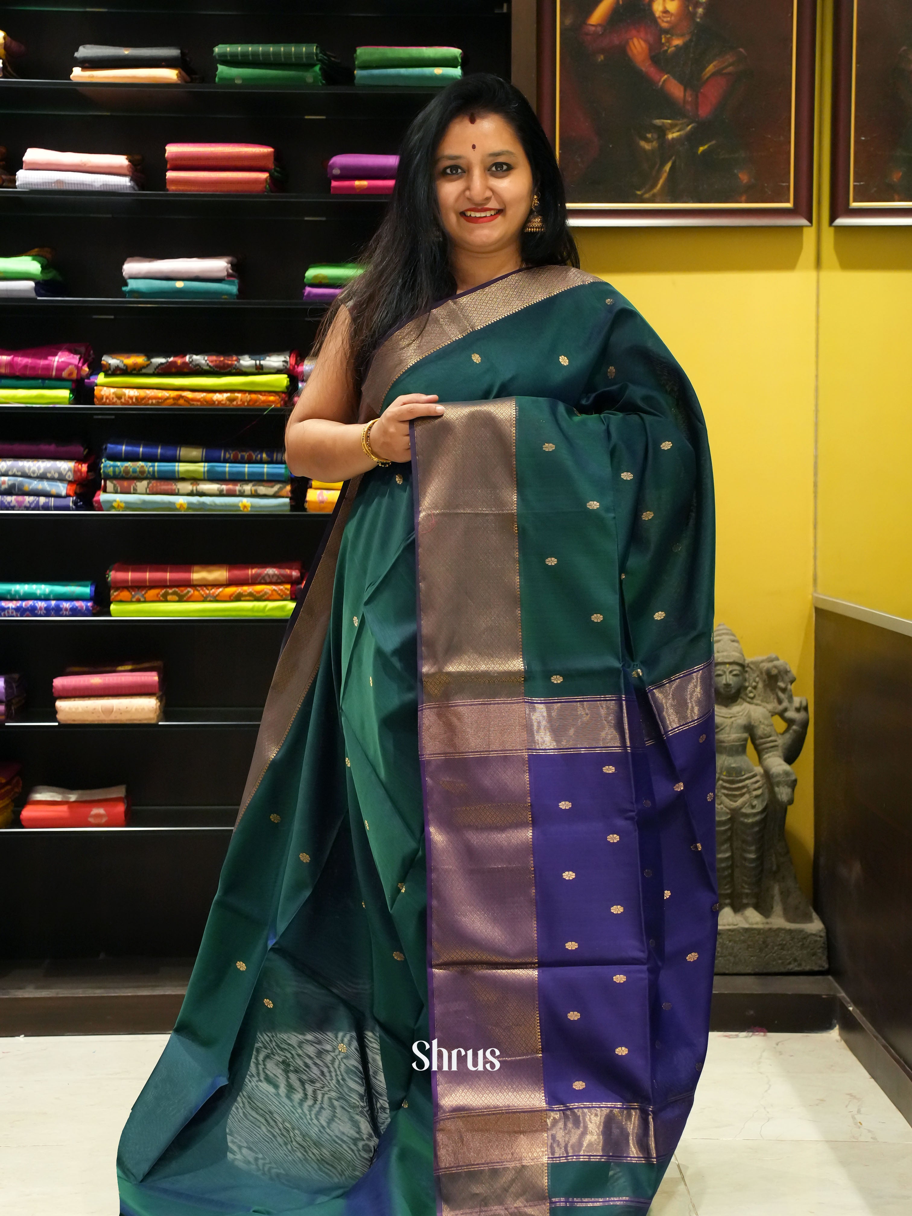 CGS15074 - Maheshwari silkcotton - Shop on ShrusEternity.com