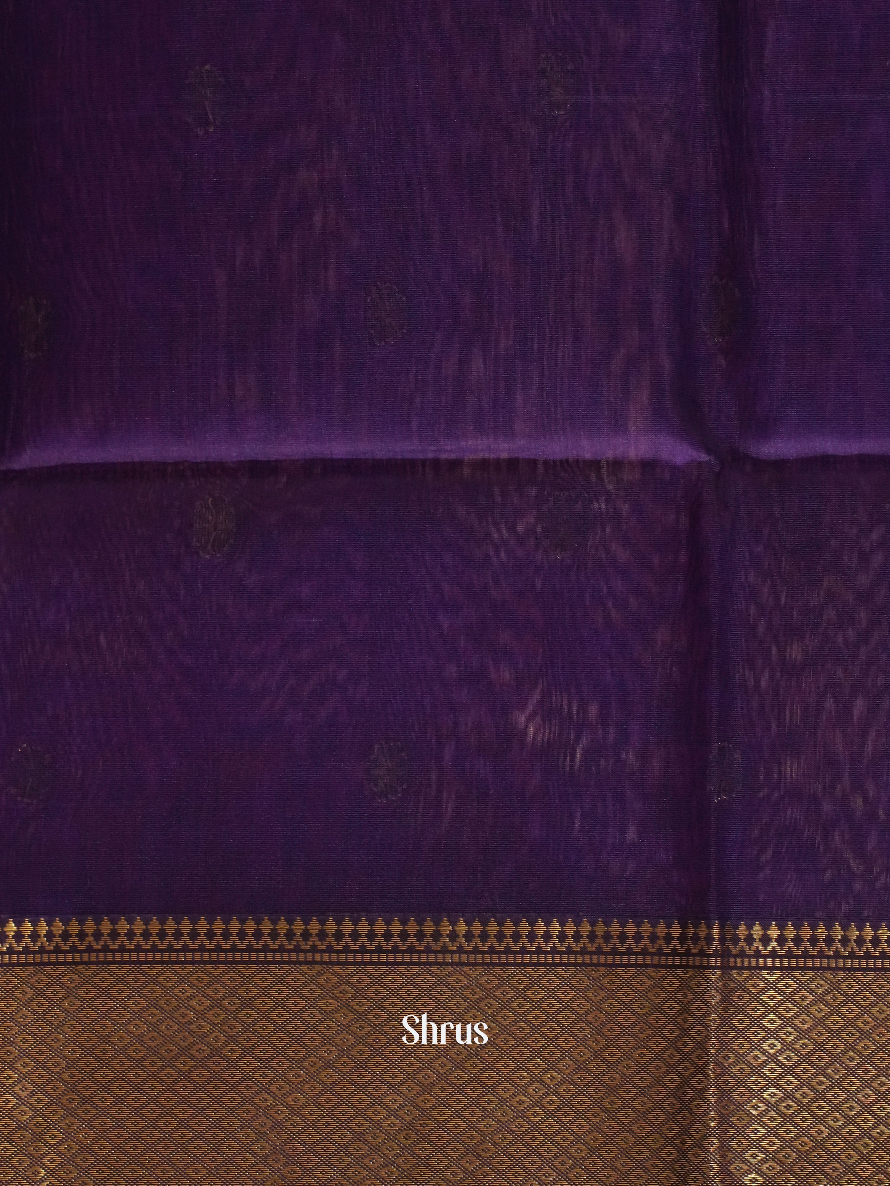 Majenta & Violet -Maheshwari silkcotton Saree - Shop on ShrusEternity.com