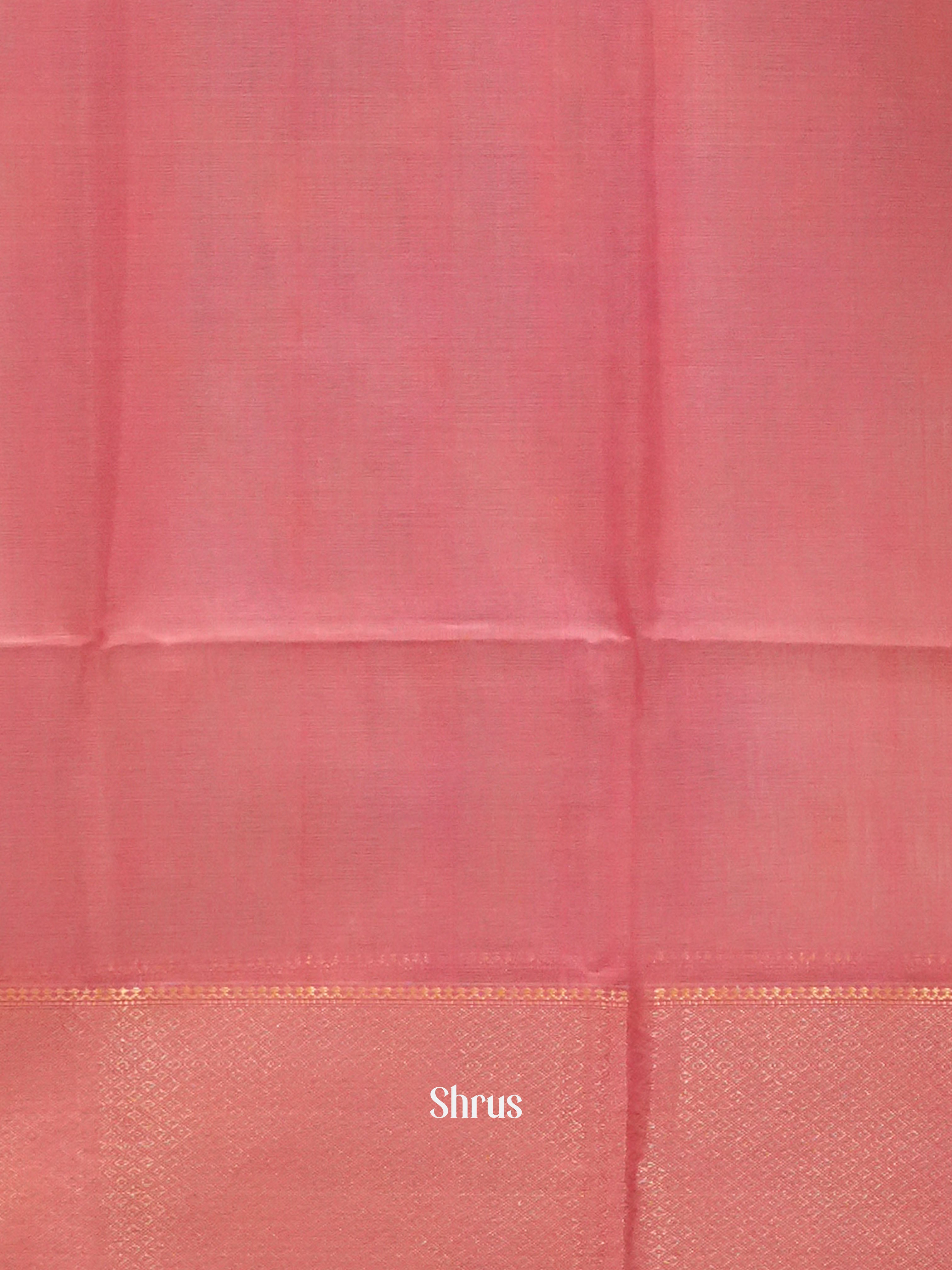 Green & Pink - Maheshwari silkcotton Saree - Shop on ShrusEternity.com