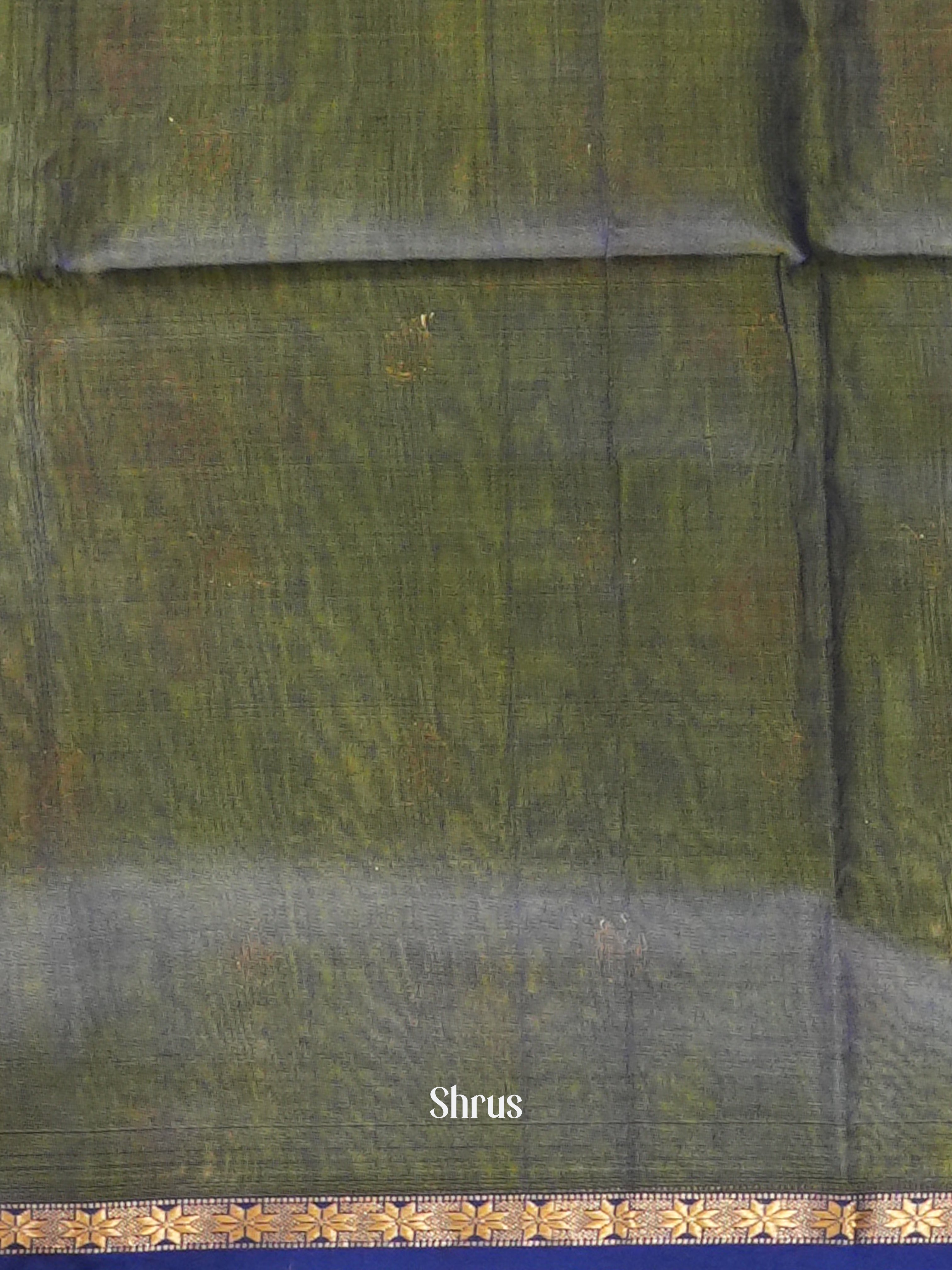 Green & Blue - Maheswari sico Saree - Shop on ShrusEternity.com